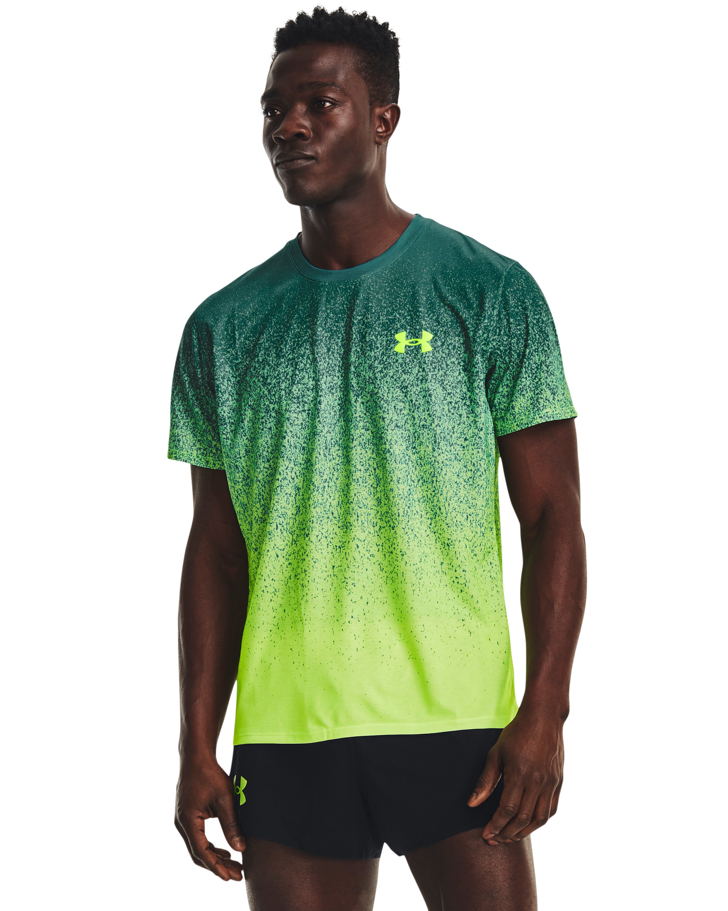 Men's UA RUSH Run Short Sleeve 2