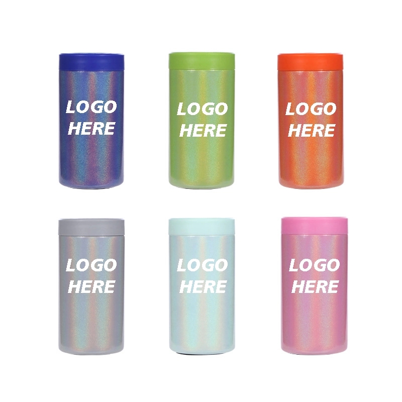 Custom 4-in-1 Stainless Steel Insulated Beer Can Holder, custom koozie with logo imprint 14