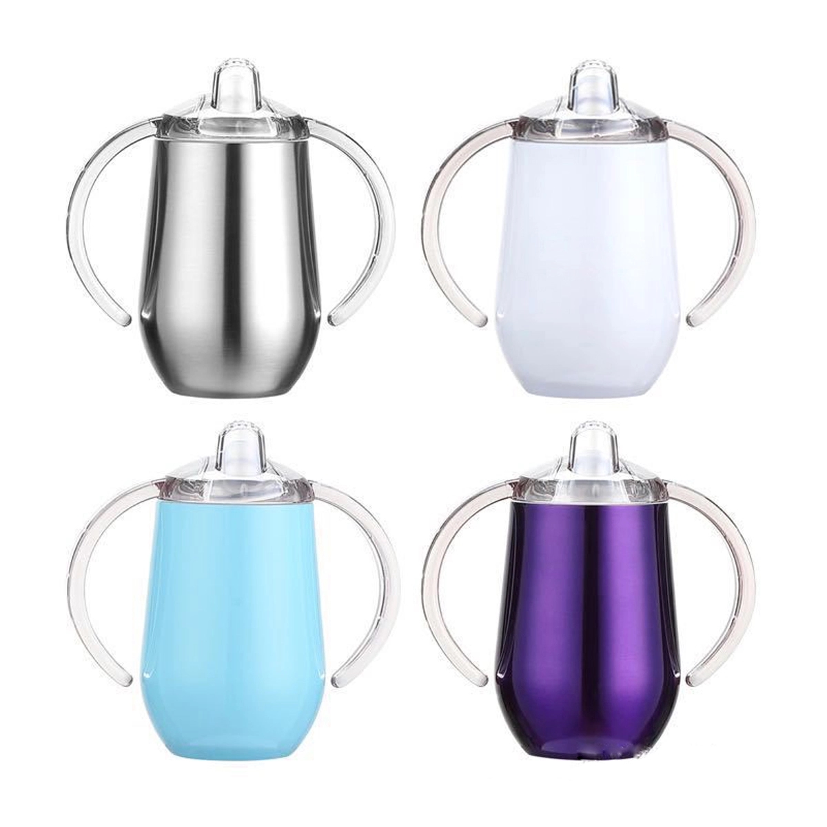 10 oz BPA Free Sippy Tumble Baby Cup Mug 2