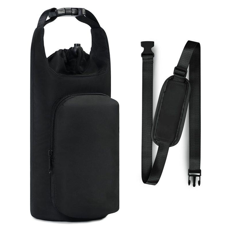 Outdoor Sports Water Bottle Bag With Mobile phone Pouch 4