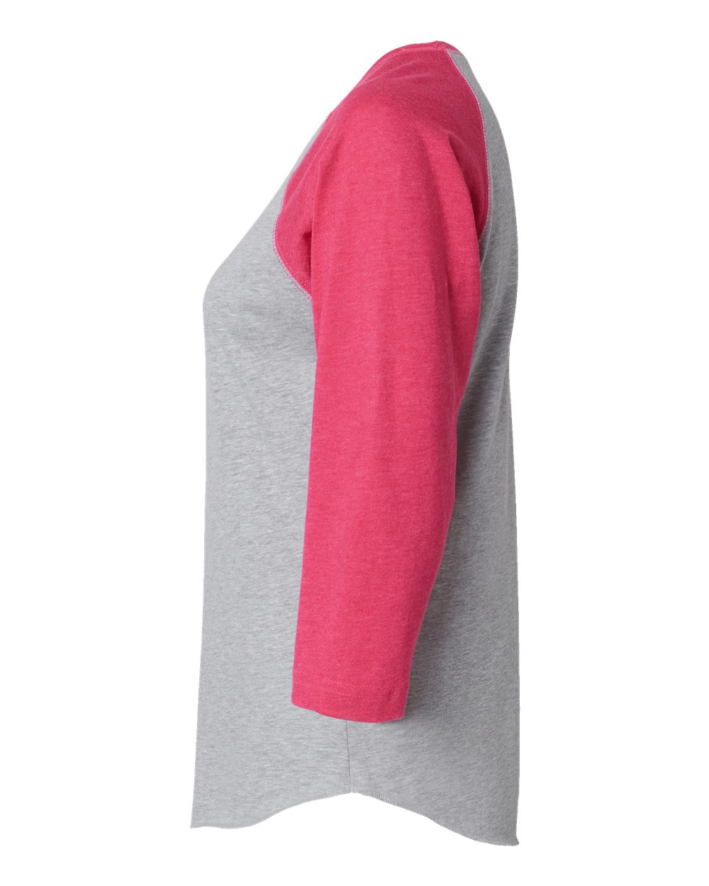 Women's Baseball Fine Jersey Three-Quarter Sleeve Tee - 3530 62