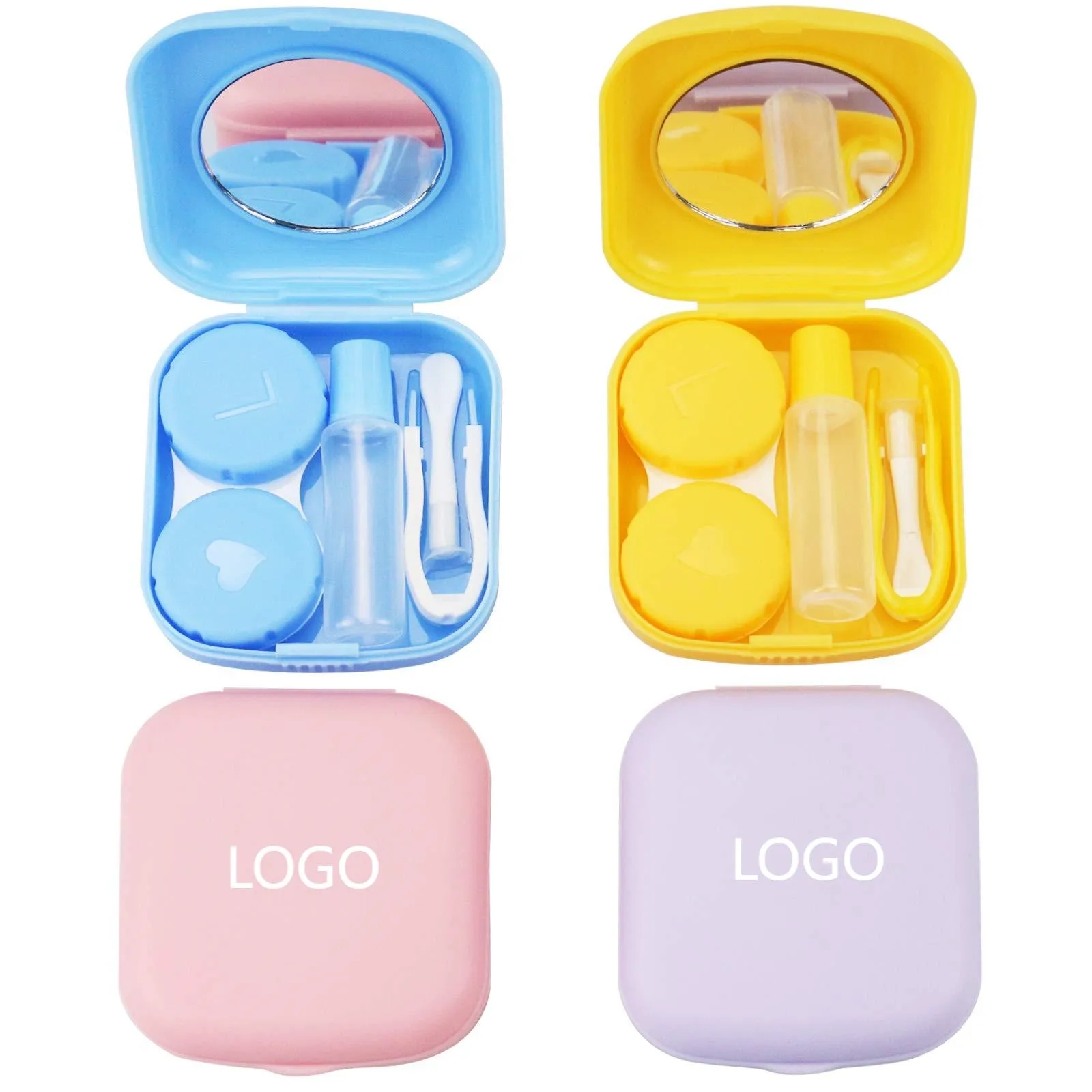Cute Travel Contact Lens Case Kit 1