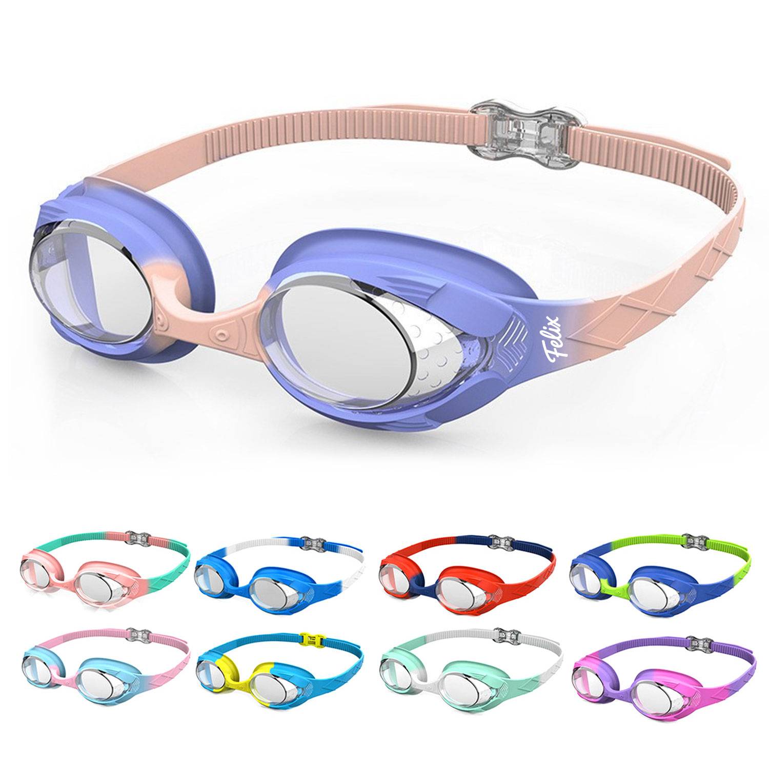 Kids Anti-Fog Swim Goggles – Waterproof & UV Protection 4