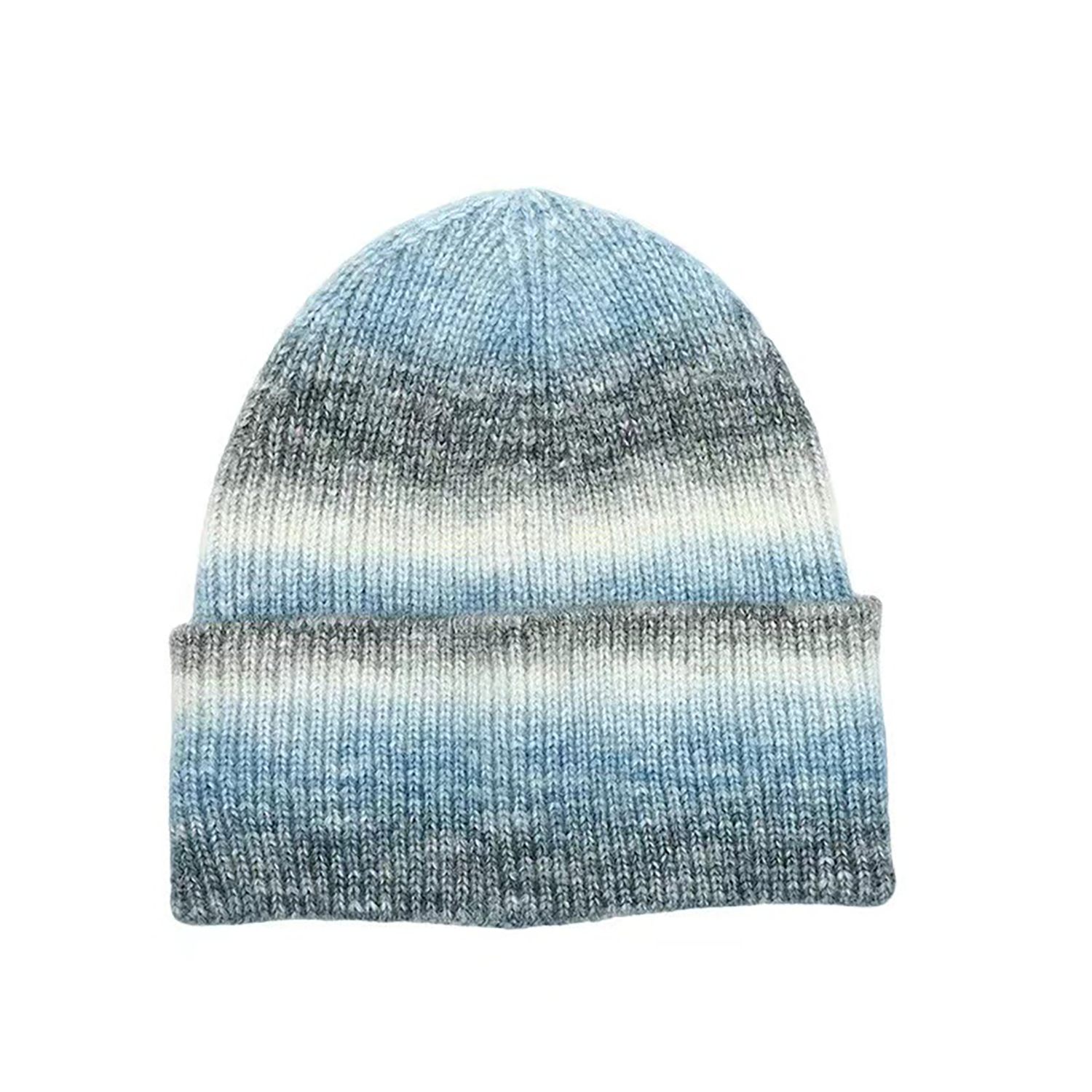 Tie-dye Rib Knit Cap 2