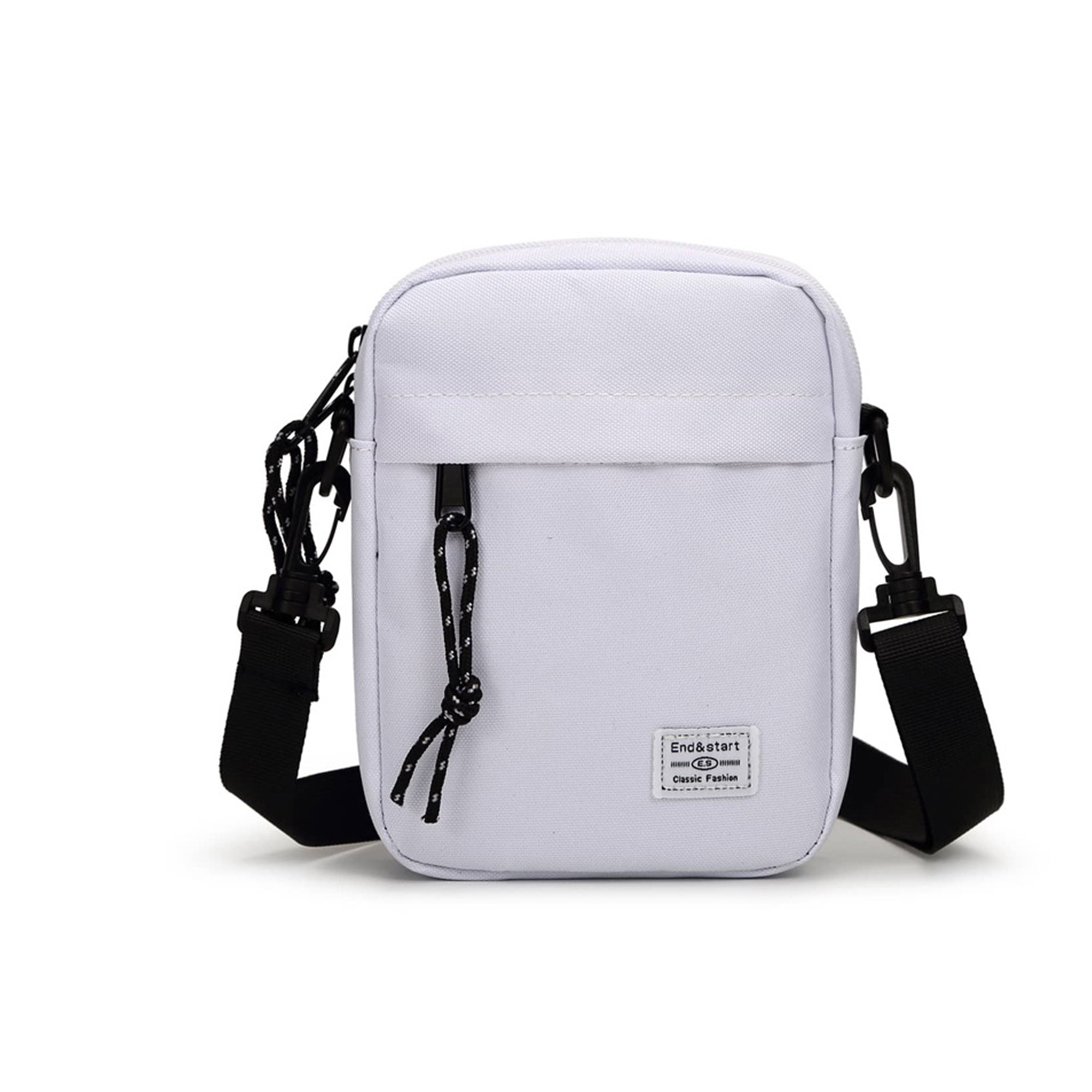 Oxford Polyester Crossbody Waist Bag With Waterproof Shell 7