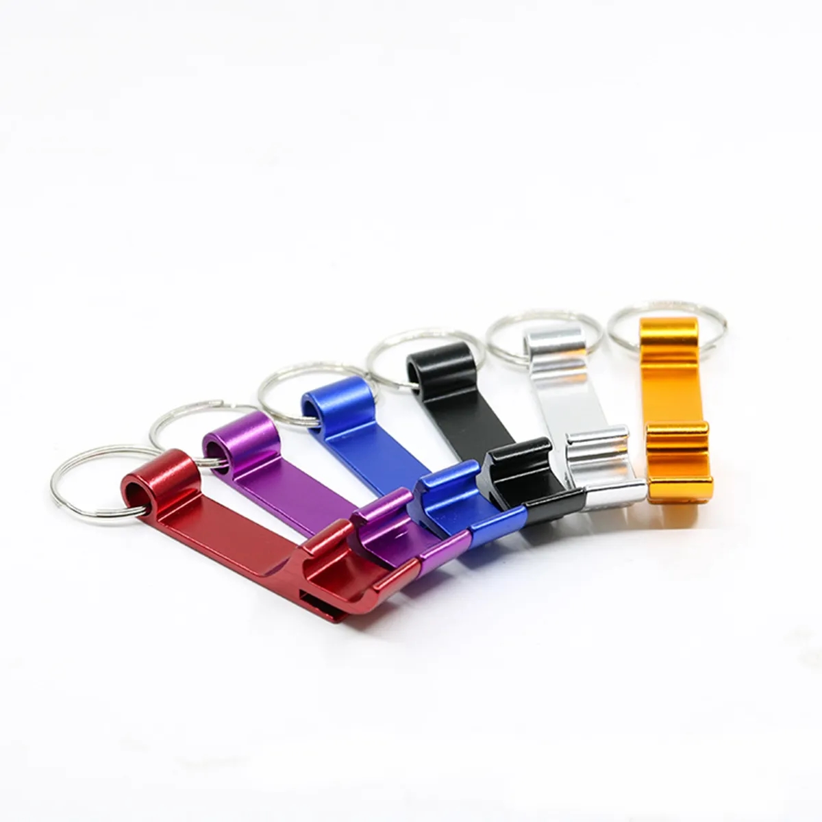 Portable Bottle Opener Keyring Beer LOGO Remover Keychain 1