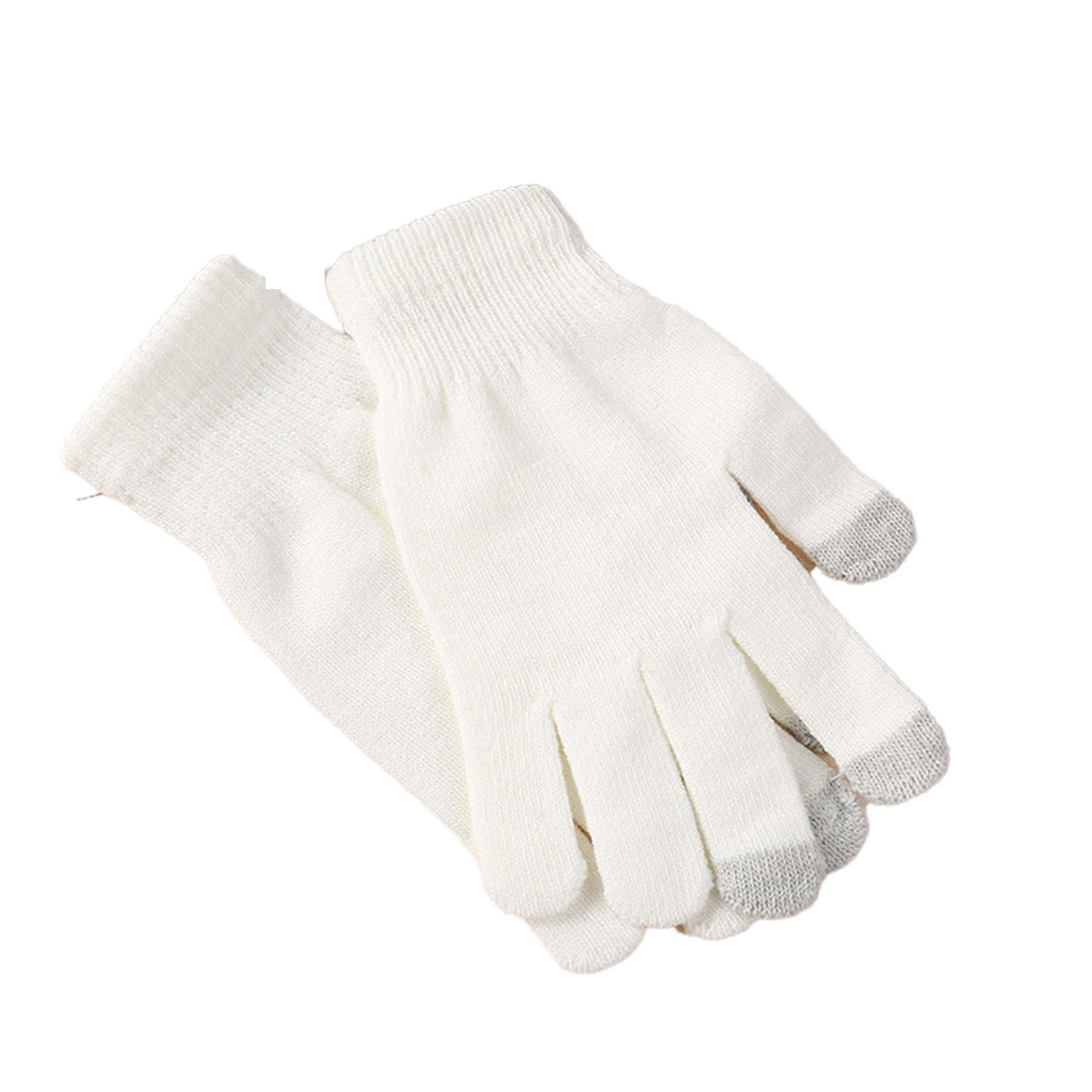 Knit Acrylic Touch Screen Texting Gloves 4