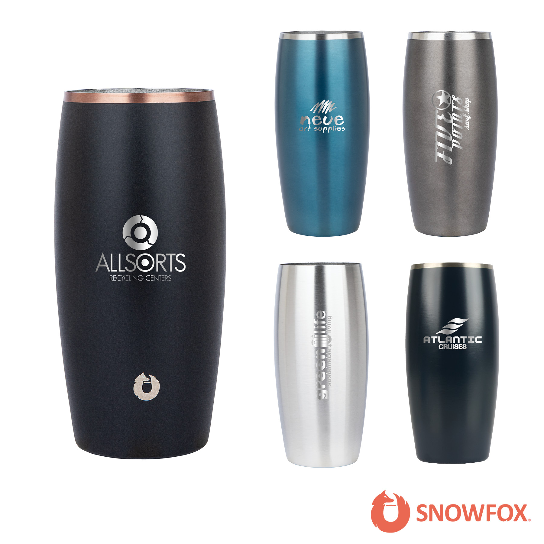 Snowfox® 18 oz. Vacuum Insulated Beer Tumbler 47