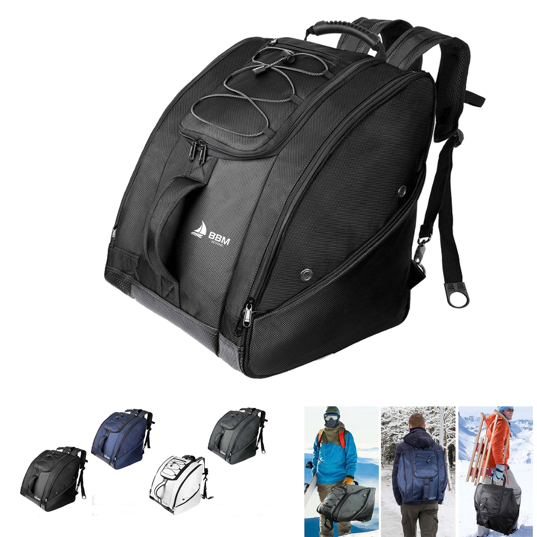 Ski and Snowboard Boots Backpack 2