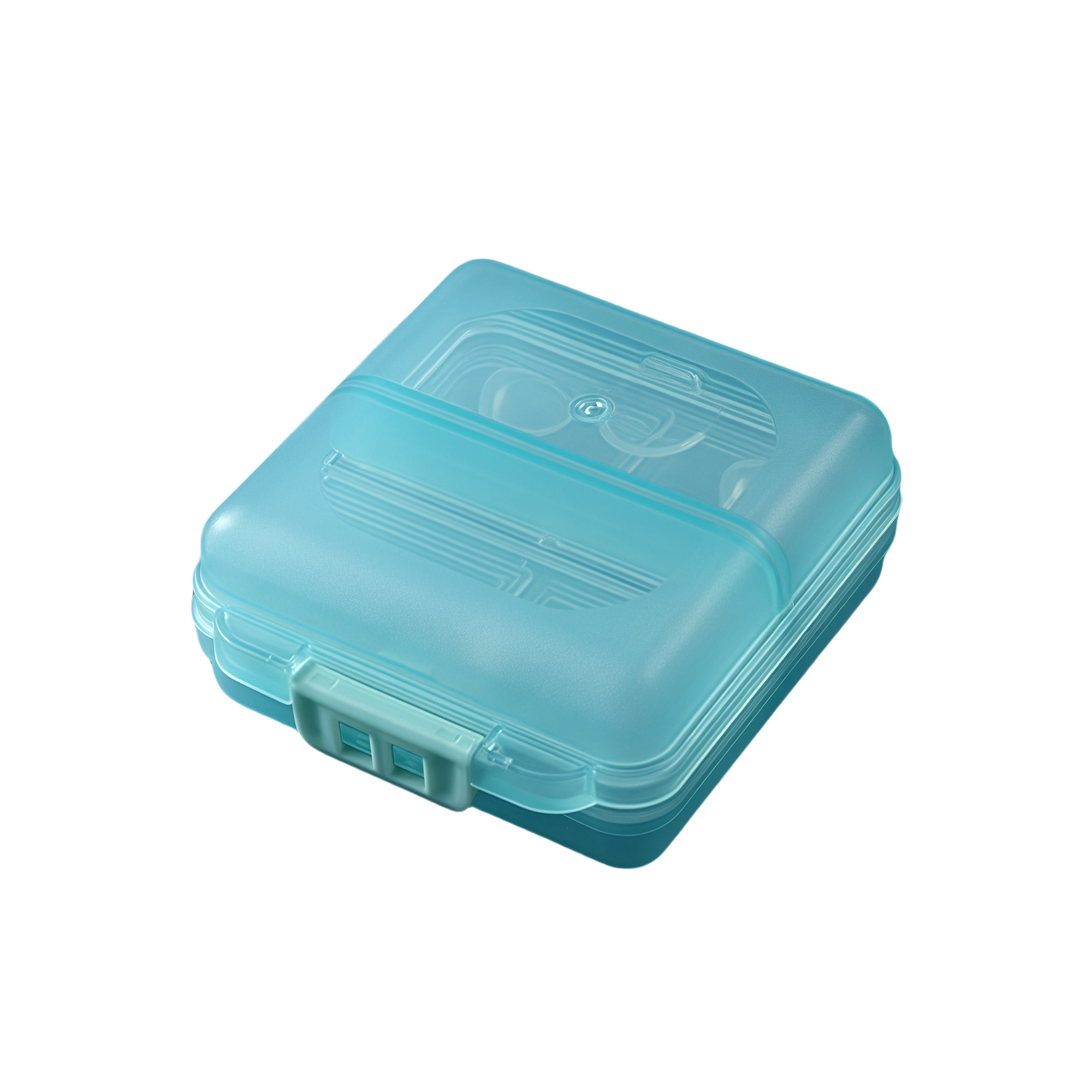 Portable 7-Day Pill Organizer with 6 Compartments, Large Capacity 5