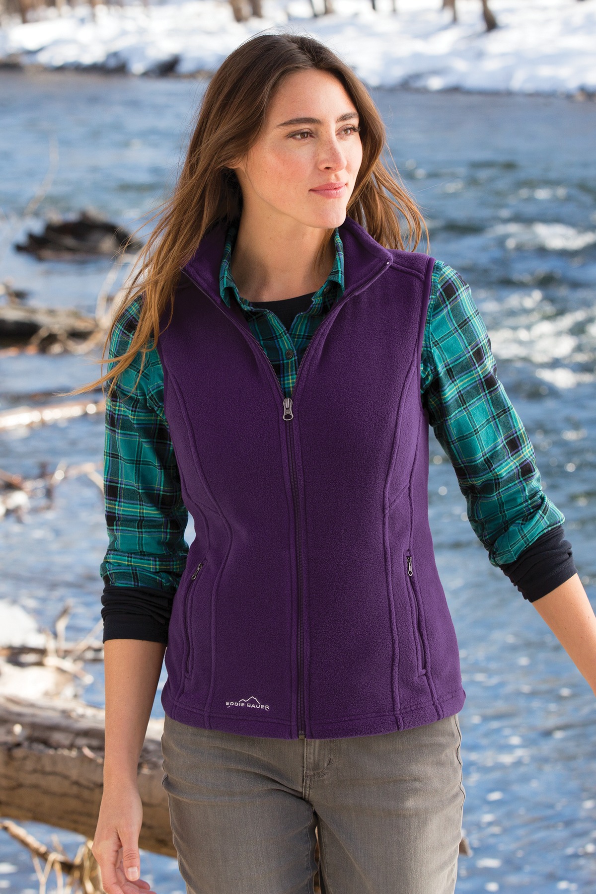 Eddie Bauer - Women's Fleece Vest. EB205 2