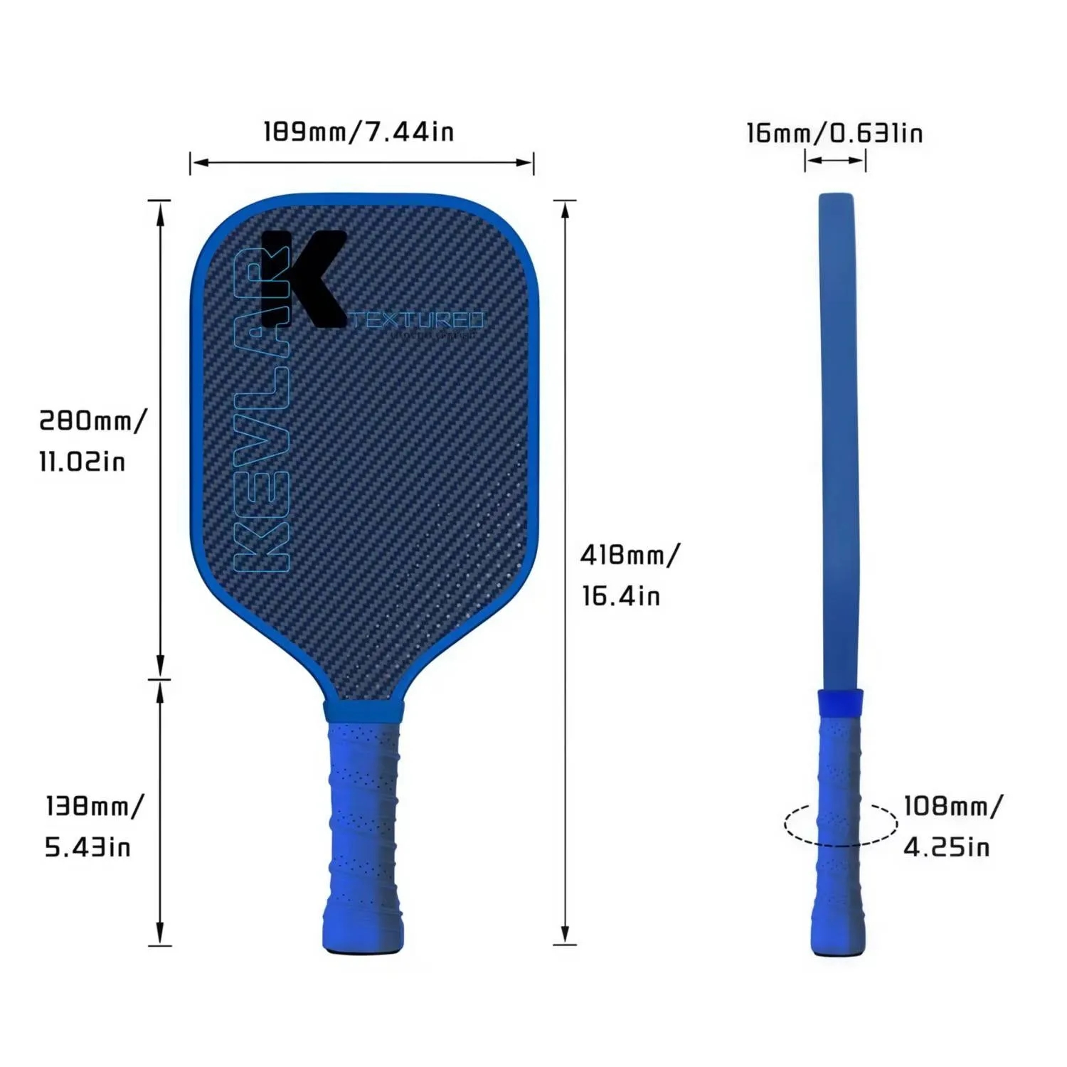 Carbon Fiber Pick Racket Board 4