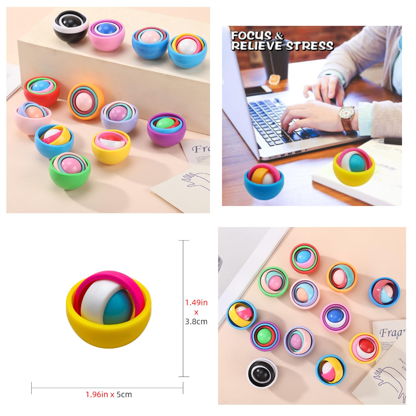 Stress Anxiety ADHD fidget spinner toy/Gyroscope 2