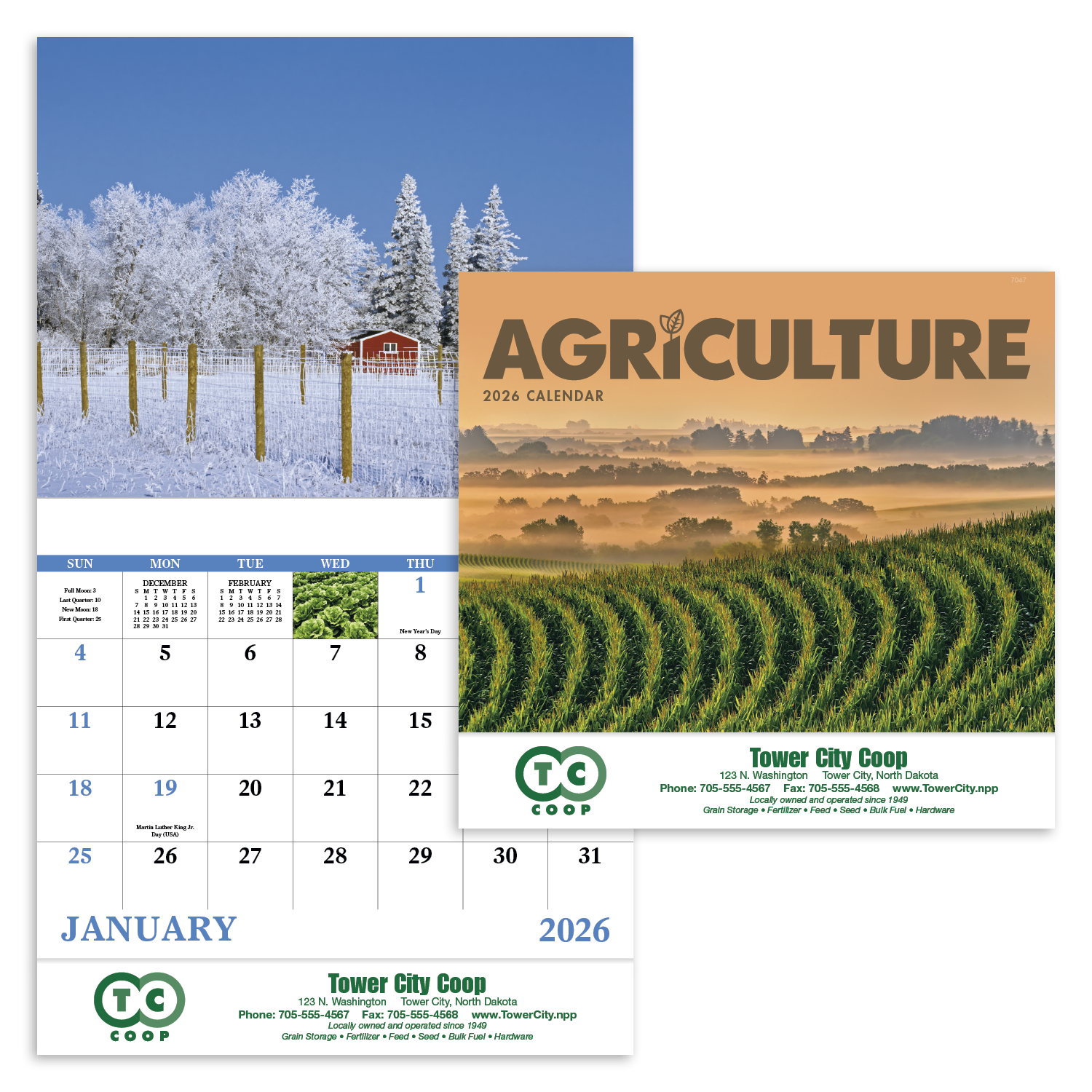 Good Value™ Agriculture - Stapled Calendar 17