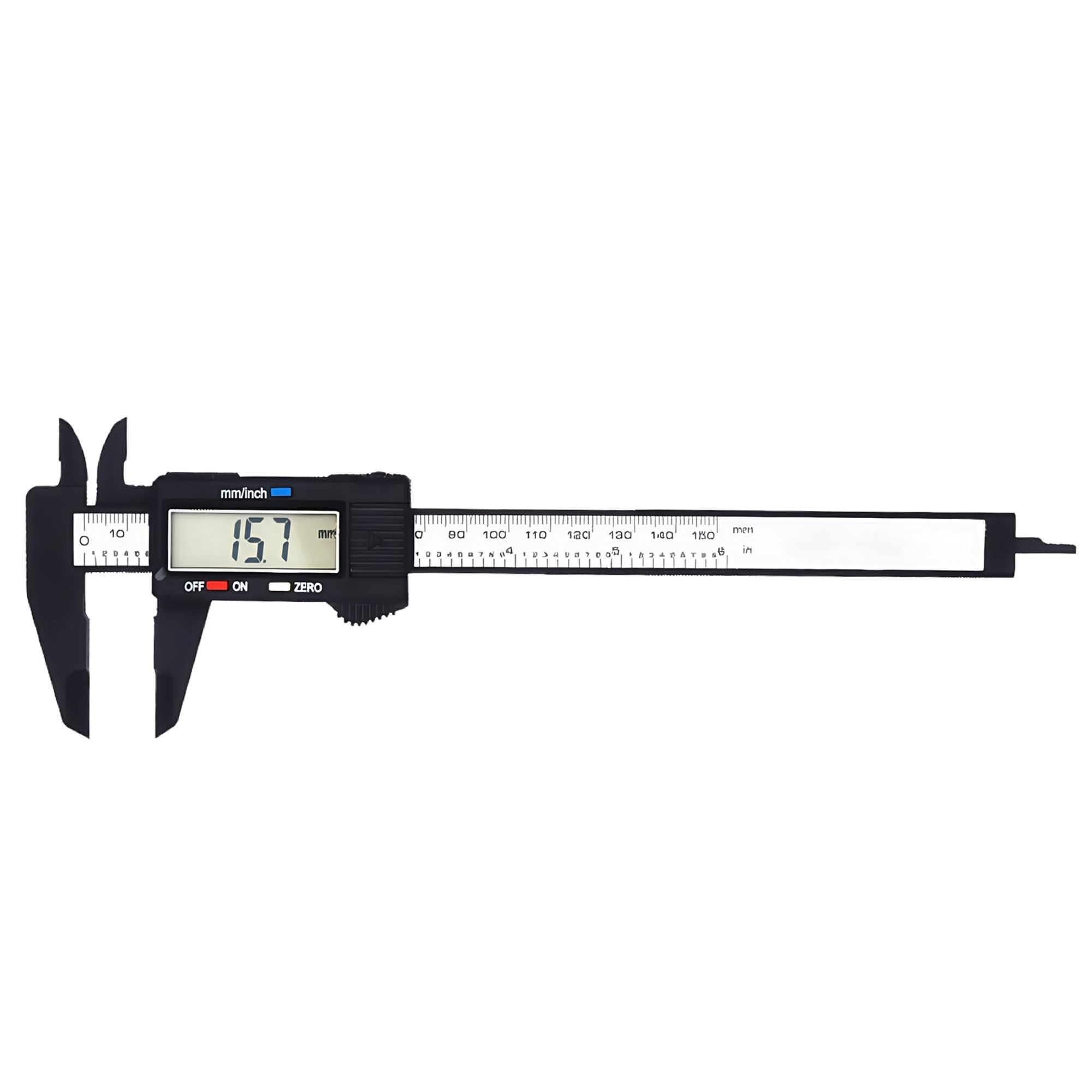 High-Strength Plastic Digital Caliper with Extra Large Screen