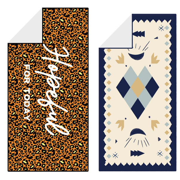 Microfiber printed beach towel 4