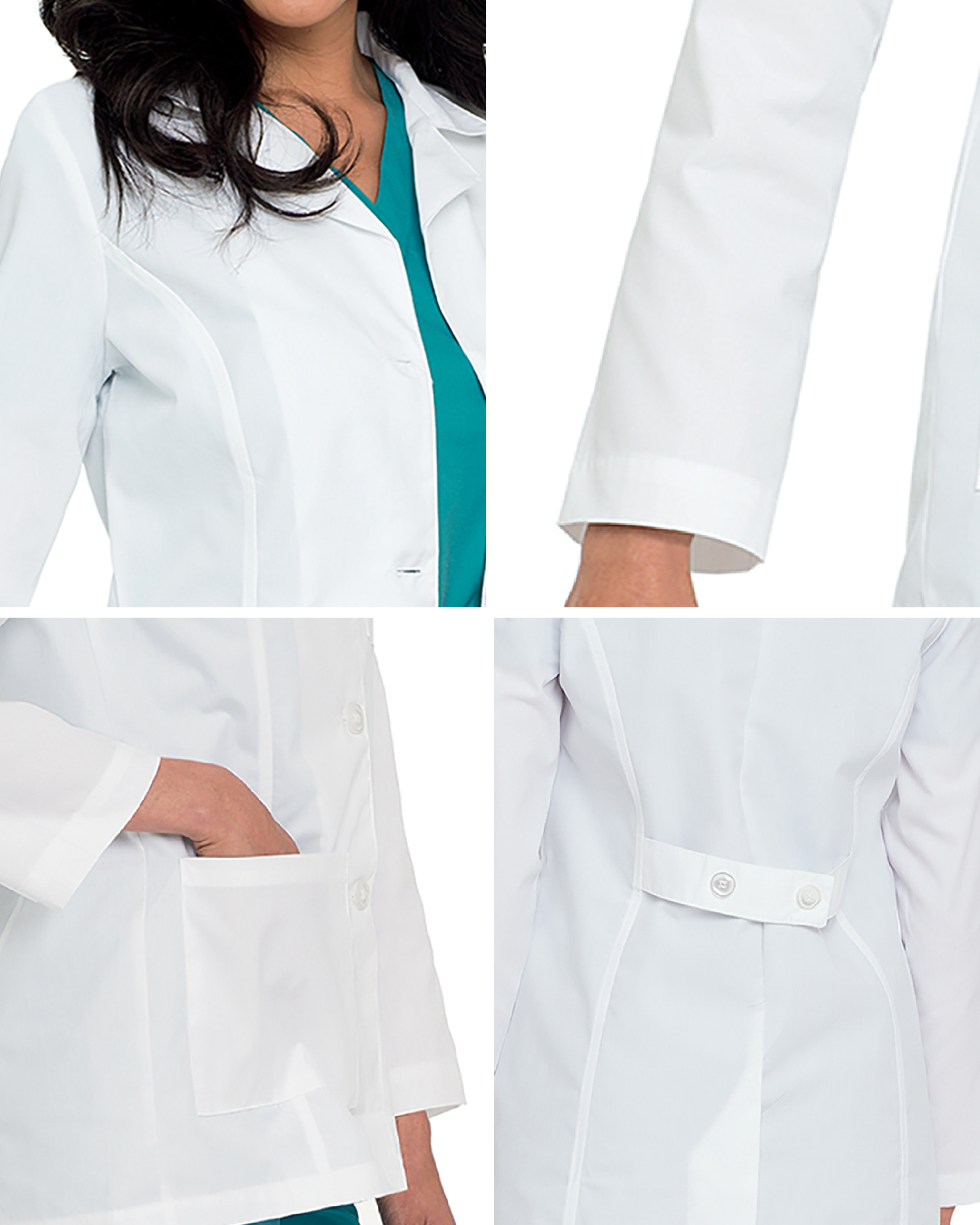 Landau - Essential Lab Coats - Women's Three-Pocket 31" Consultation Lab Coat 1