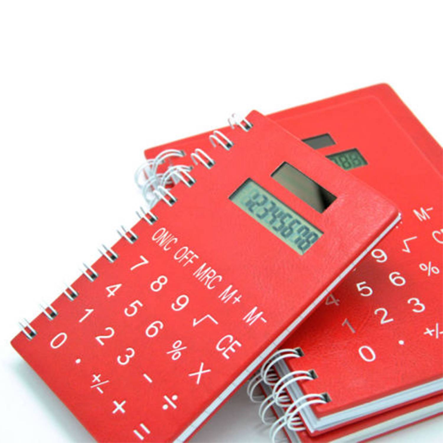 8 Digit Multifunction Solar Powered Notebook Calculator 2