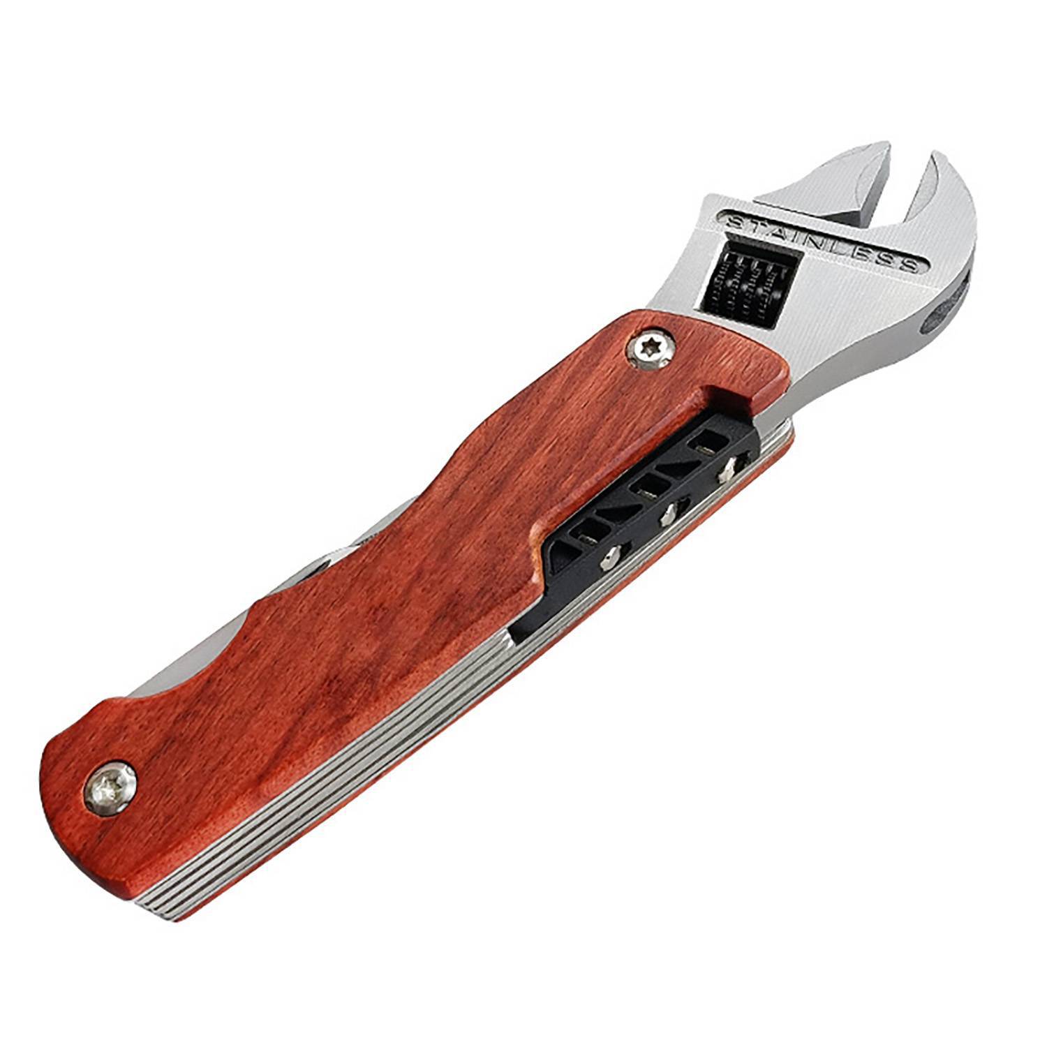 Stainless Steel Folding Multi-Tool Wrench 2
