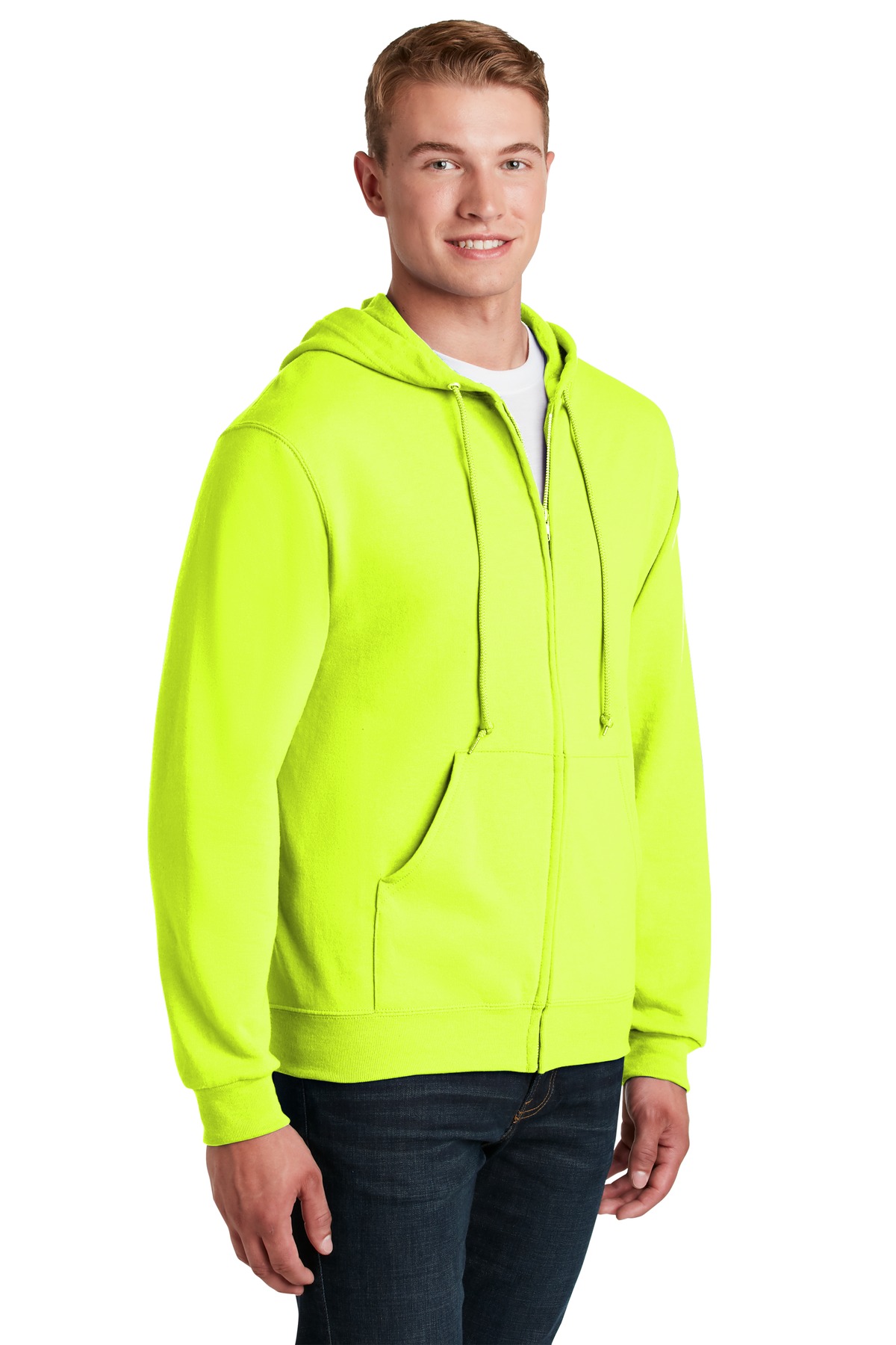 Jerzees® NuBlend Full-Zip Hooded Sweatshirt 1