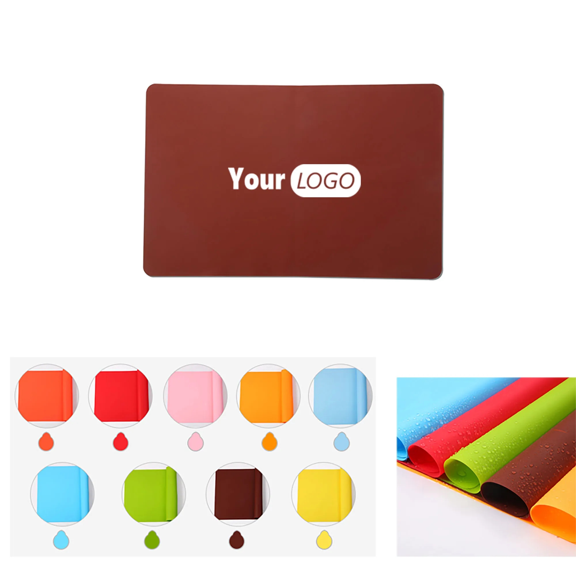 Silicone Placemat Non-Slip, Oil Proof, Water Proof 2