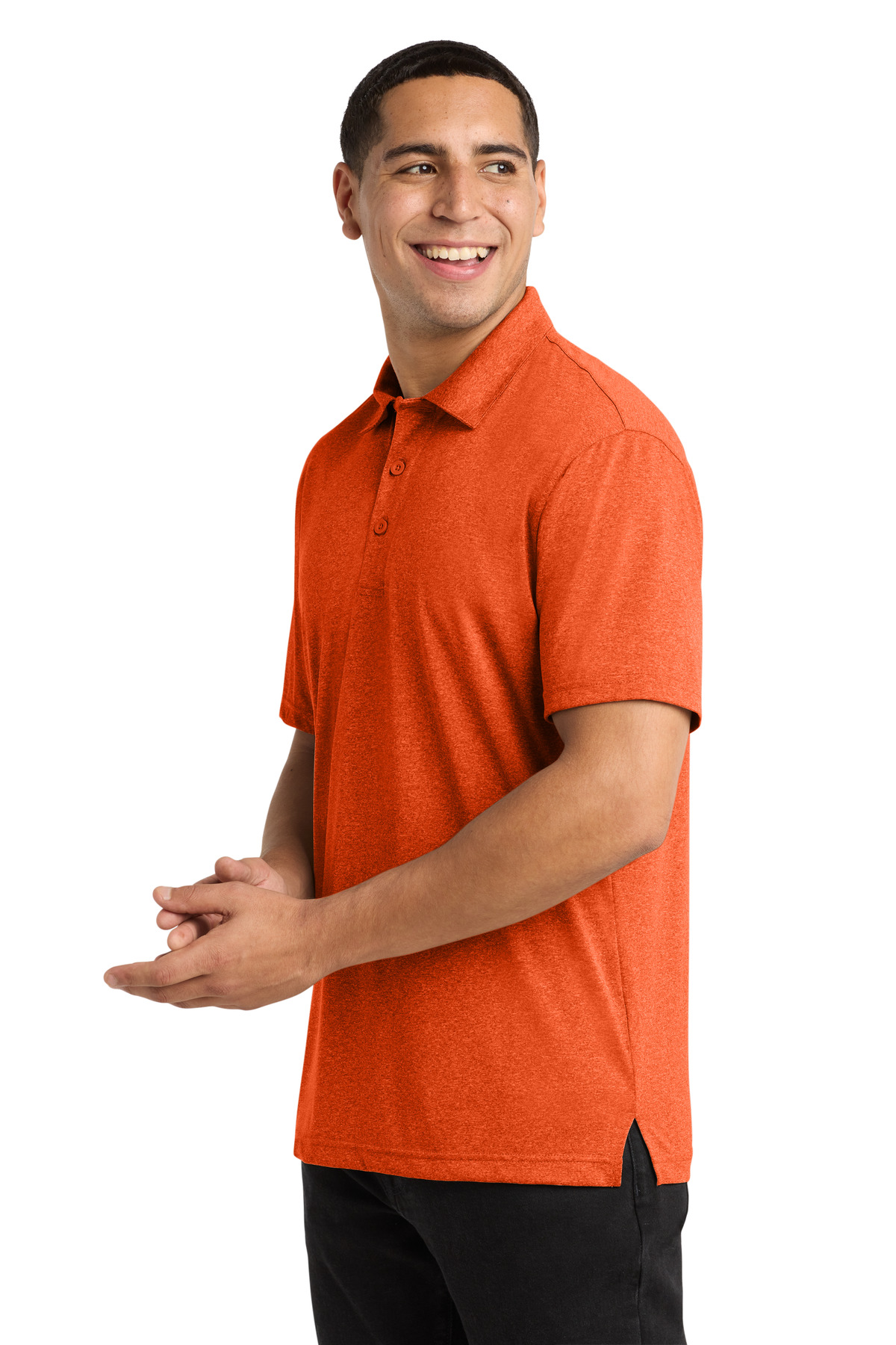 Sport-Tek Heather Contender Polo. ST660 49