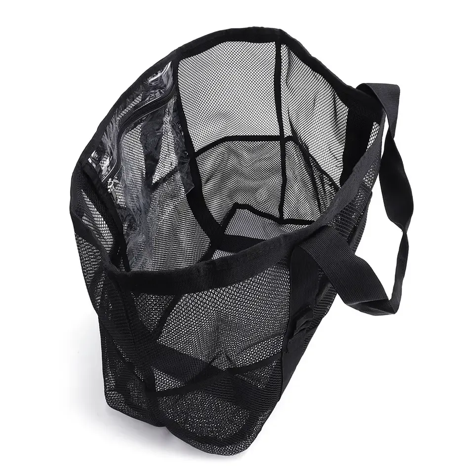 Shoulder Beach Mesh Tote Bag 5