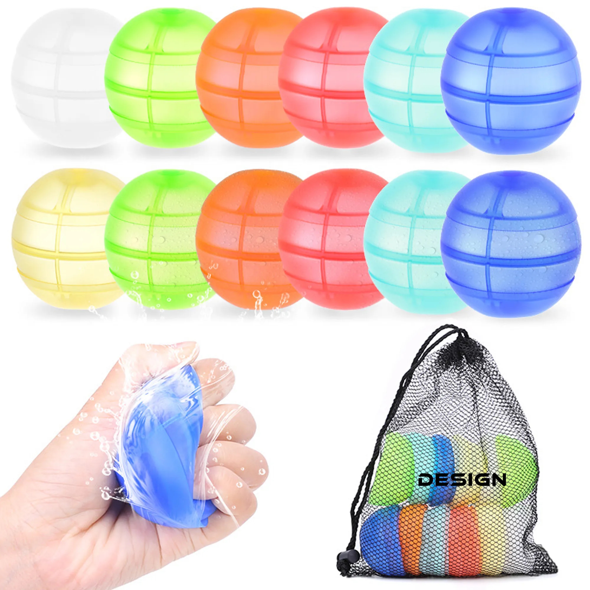 6-Piece set Silicone Water Balloon 3
