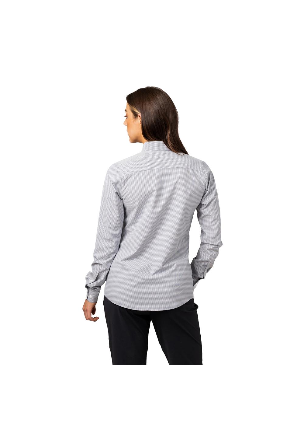 Storm Creek Women's Influencer 4-Way Stretch Windowpane Woven Shirt