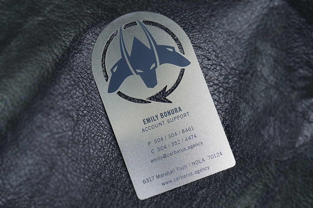 Stainless Steel Business Cards 60