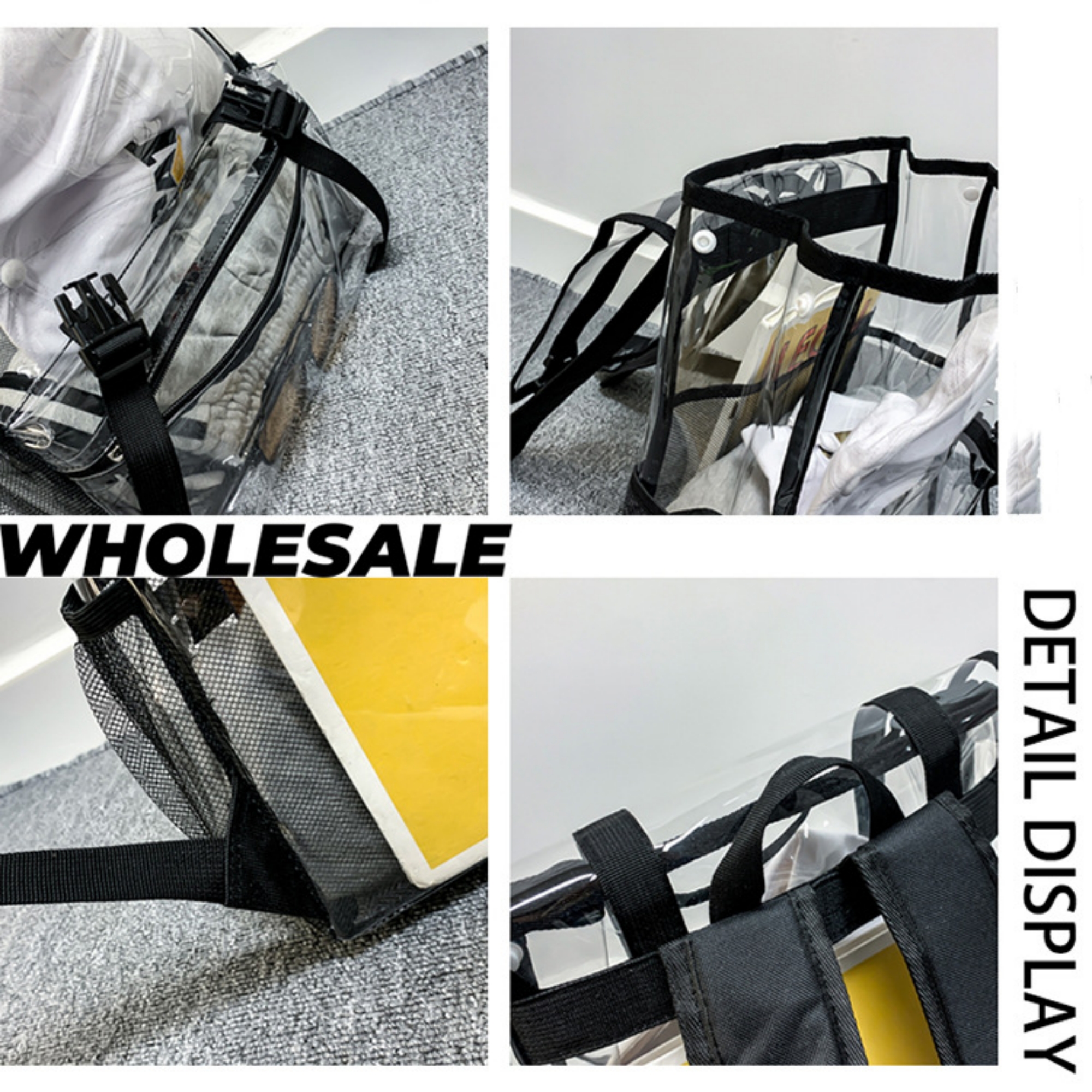 Heavy Duty Clear Backpack 2