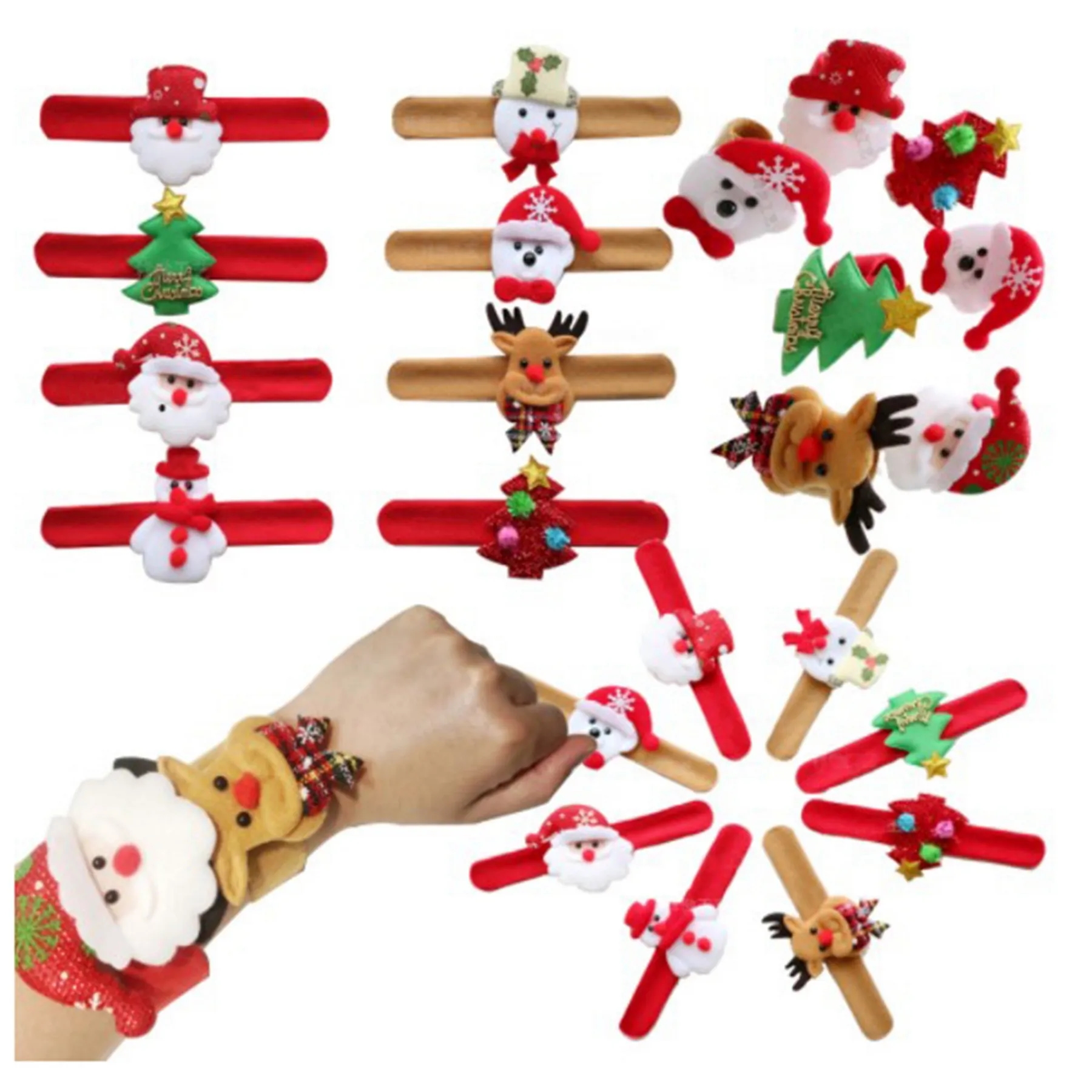 Christmas Slap Bracelets 8