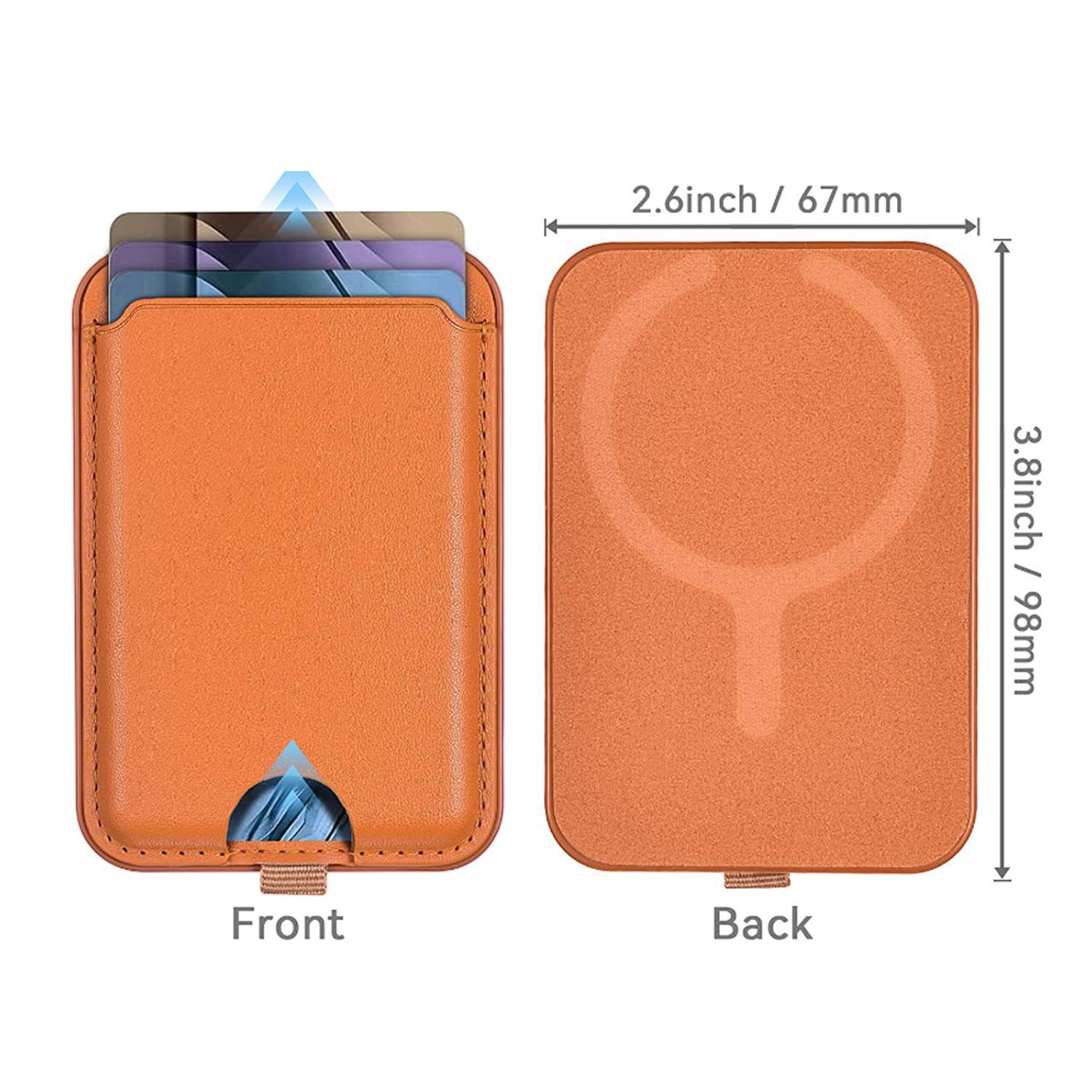Magnetic Iphone Wallet Stand 3