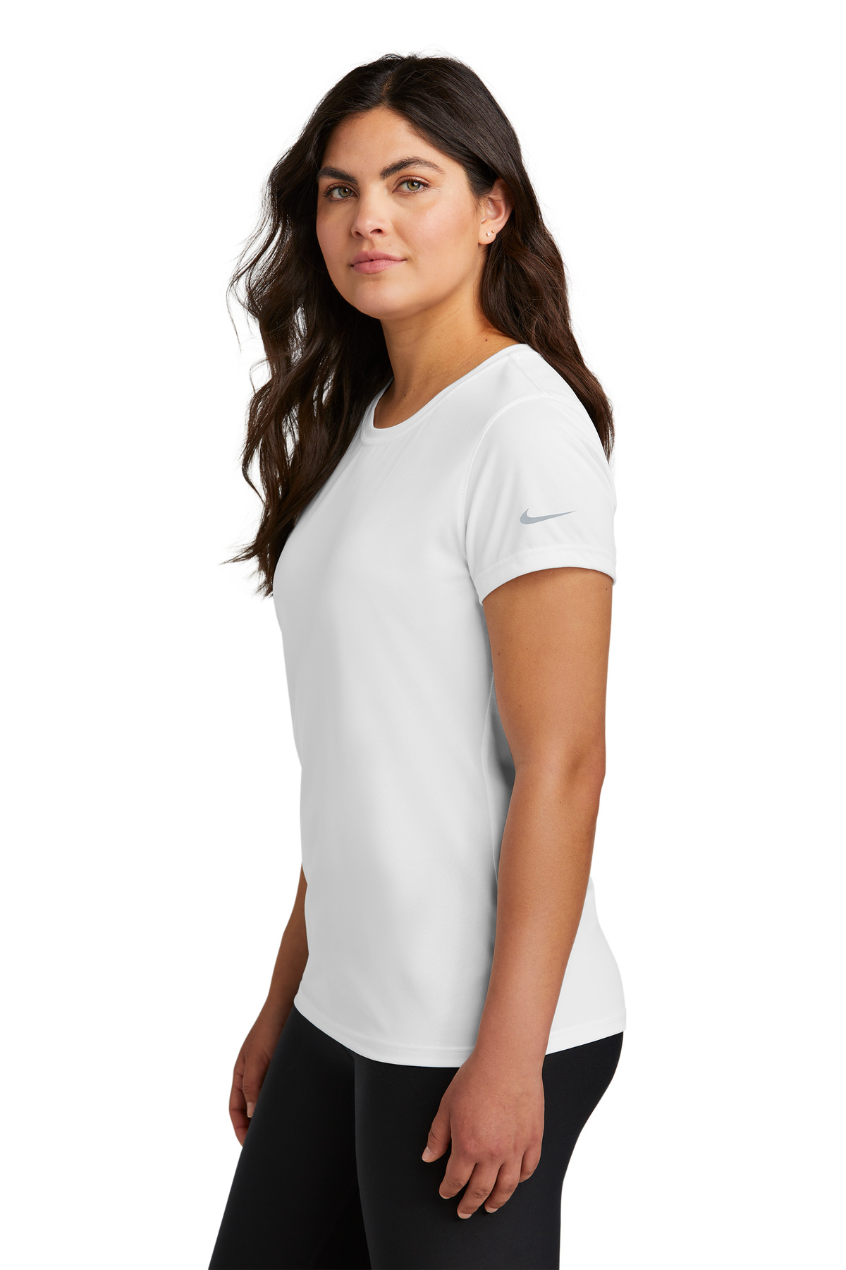Nike Women's Swoosh Sleeve rLegend Tee NKDX8734 100