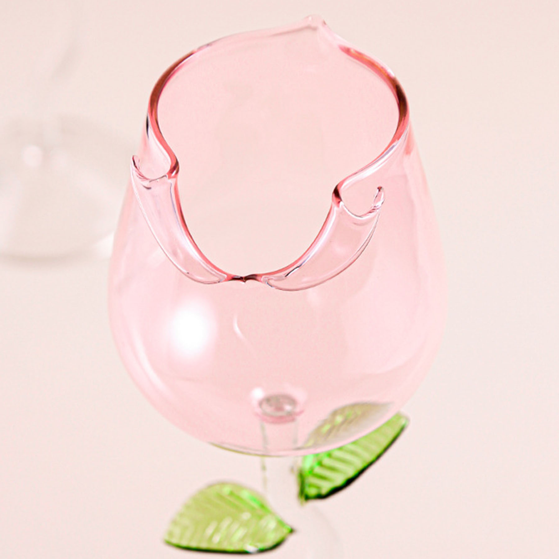 9.5oz Creative Rose Glass Goblet 8
