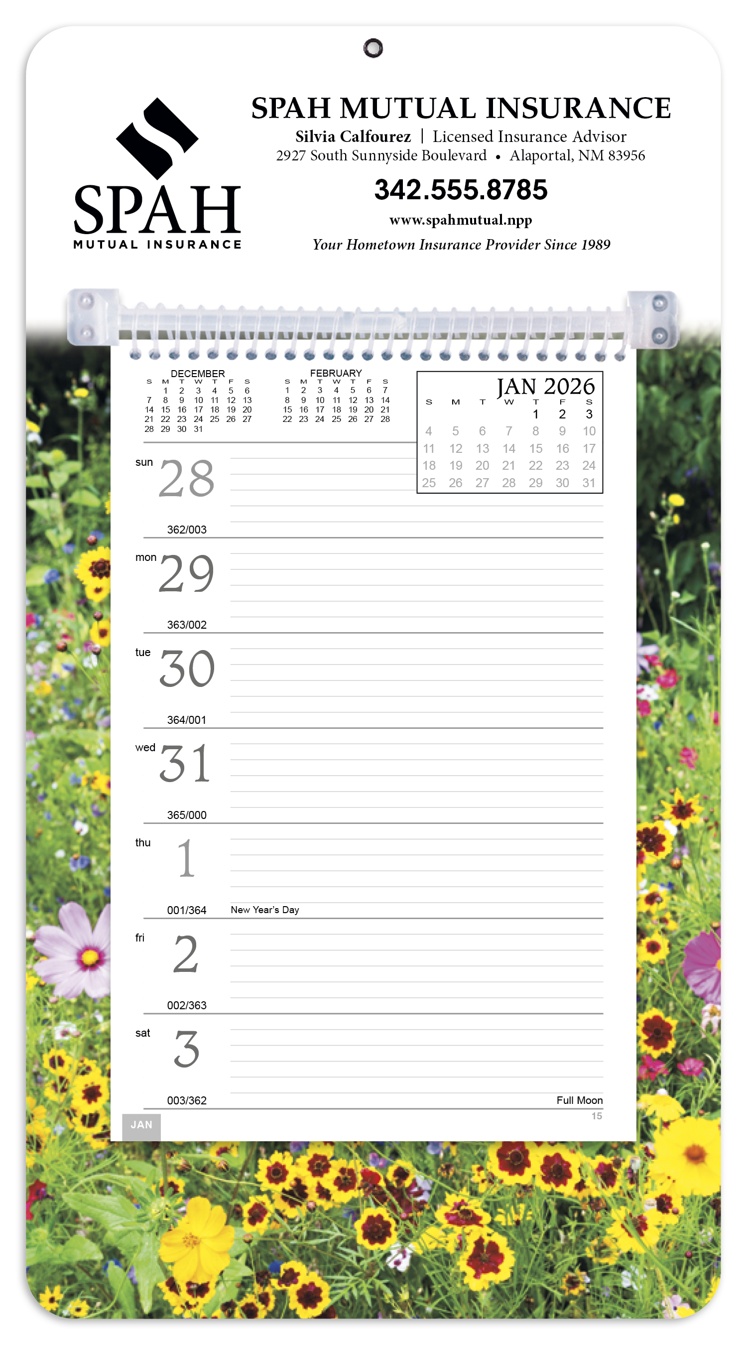 Triumph® Calendars Full-Color Weekly Memo Calendar 53