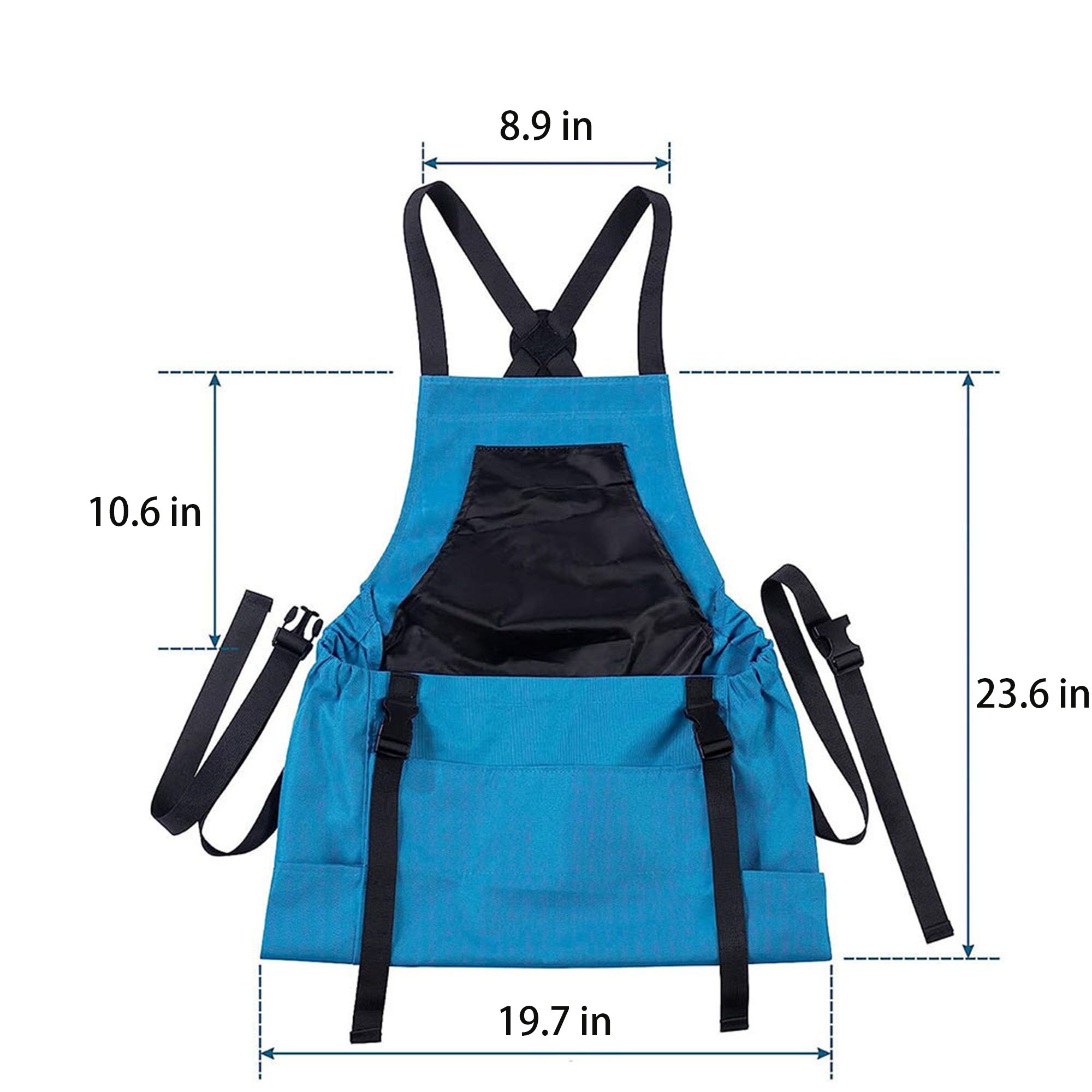 Garden Apron With Quick Release Pockets 2