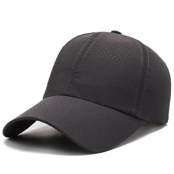 Quick-Drying Solid-Color Baseball Cap 3