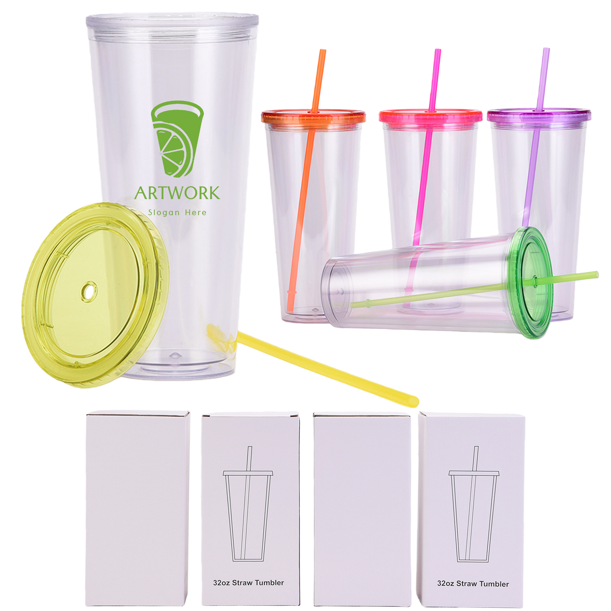 Reusable Iced Coffee Tumbler Cup 2