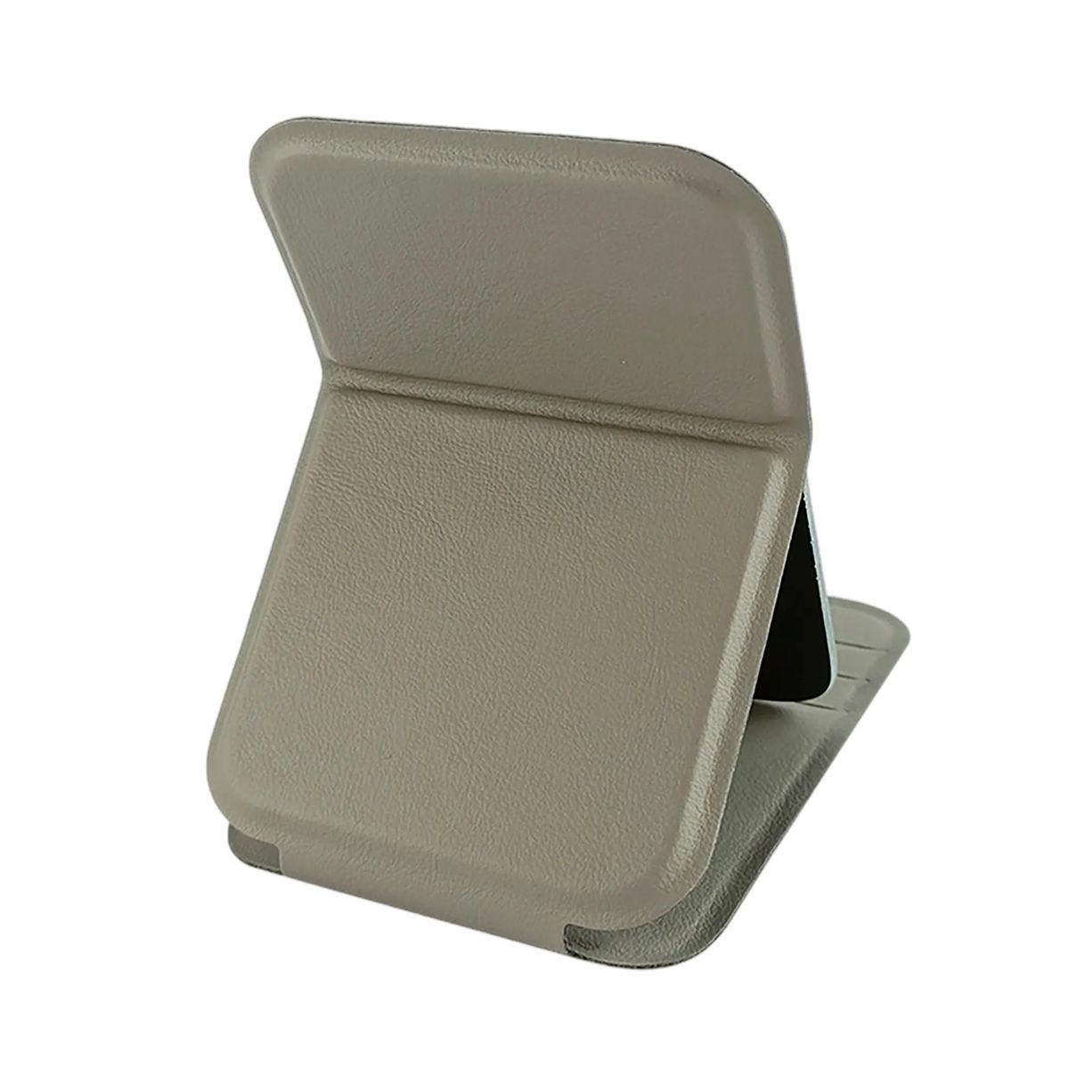 Compact Stainless Makeup Mirror with Protective Cover 3