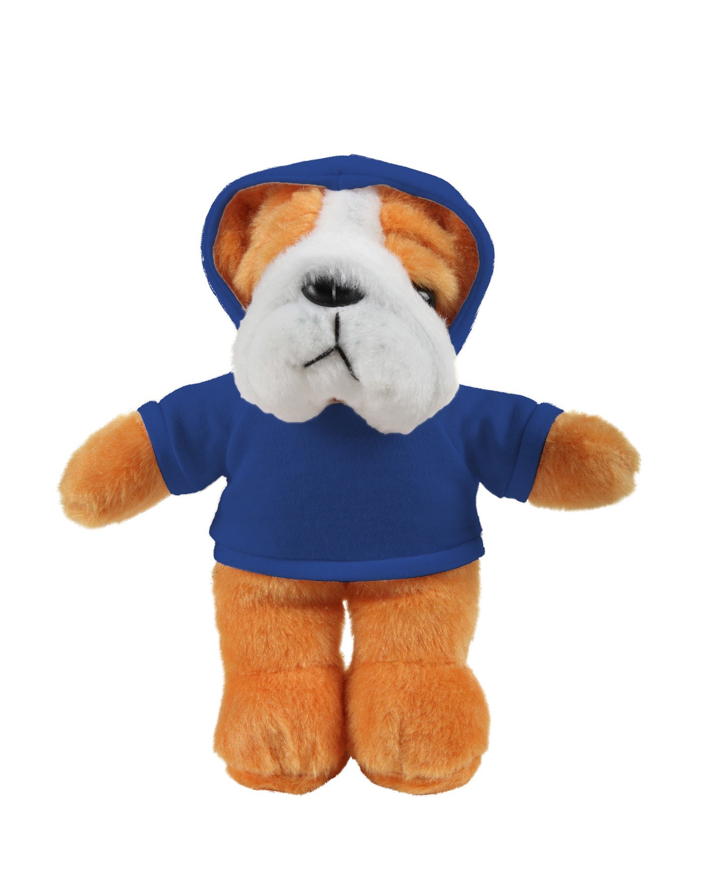 soft plush Bulldog with hoodie 2