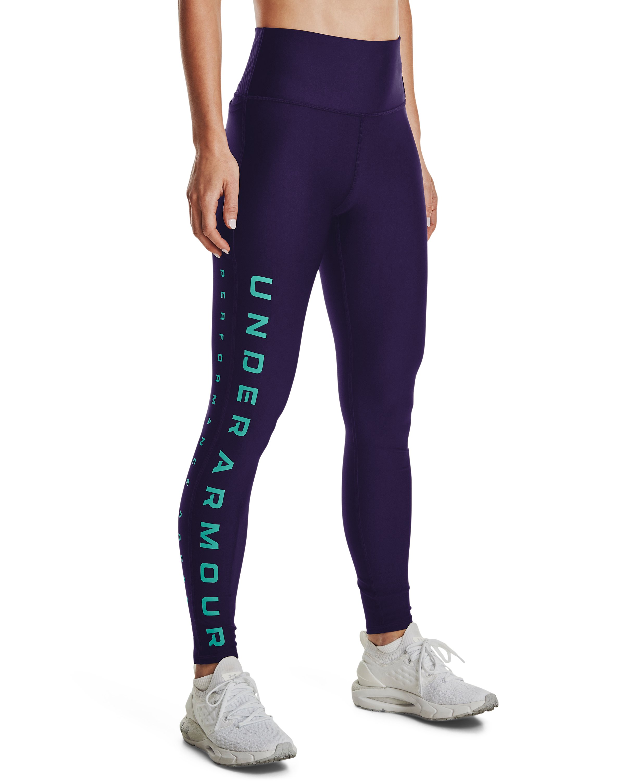 HeatGear No-Slip Waistband Women's Full-Length Leggings 4