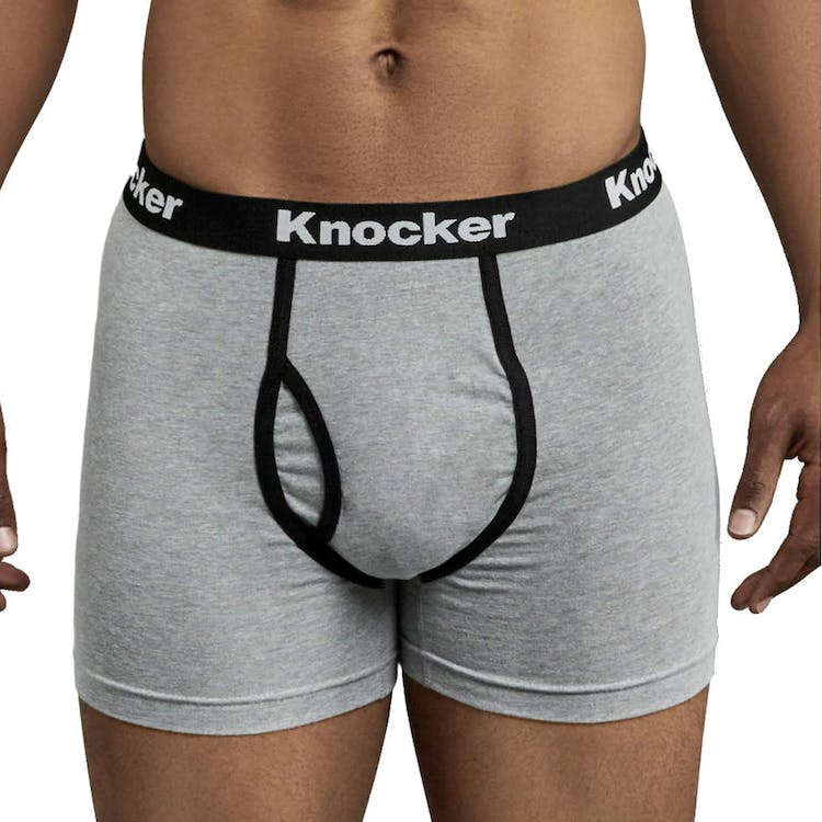 Men's Cotton Spandex Boxer Briefs - Medium Assorted Colors 2