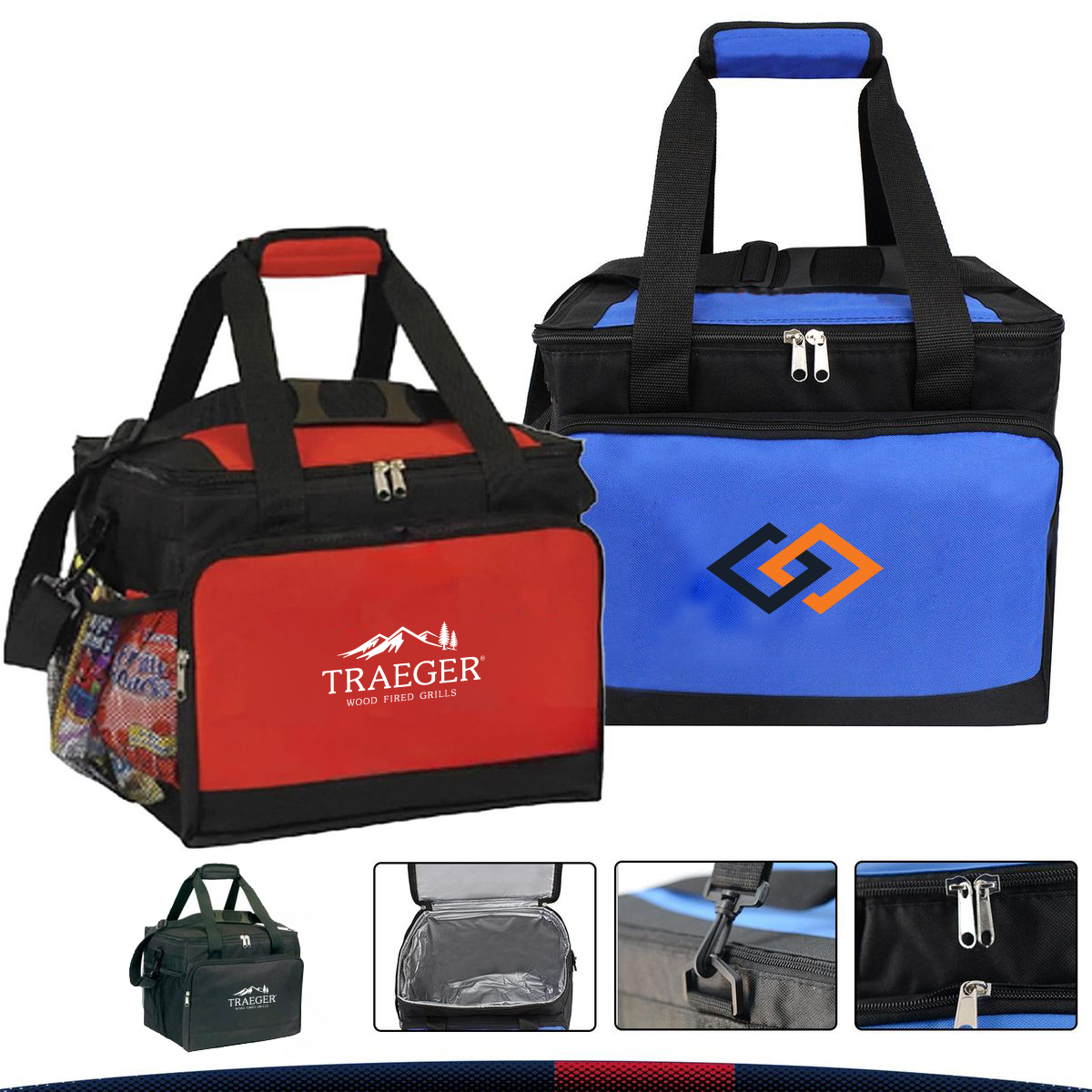 SnackShell Jumbo 36-Can Insulated Cooler 15