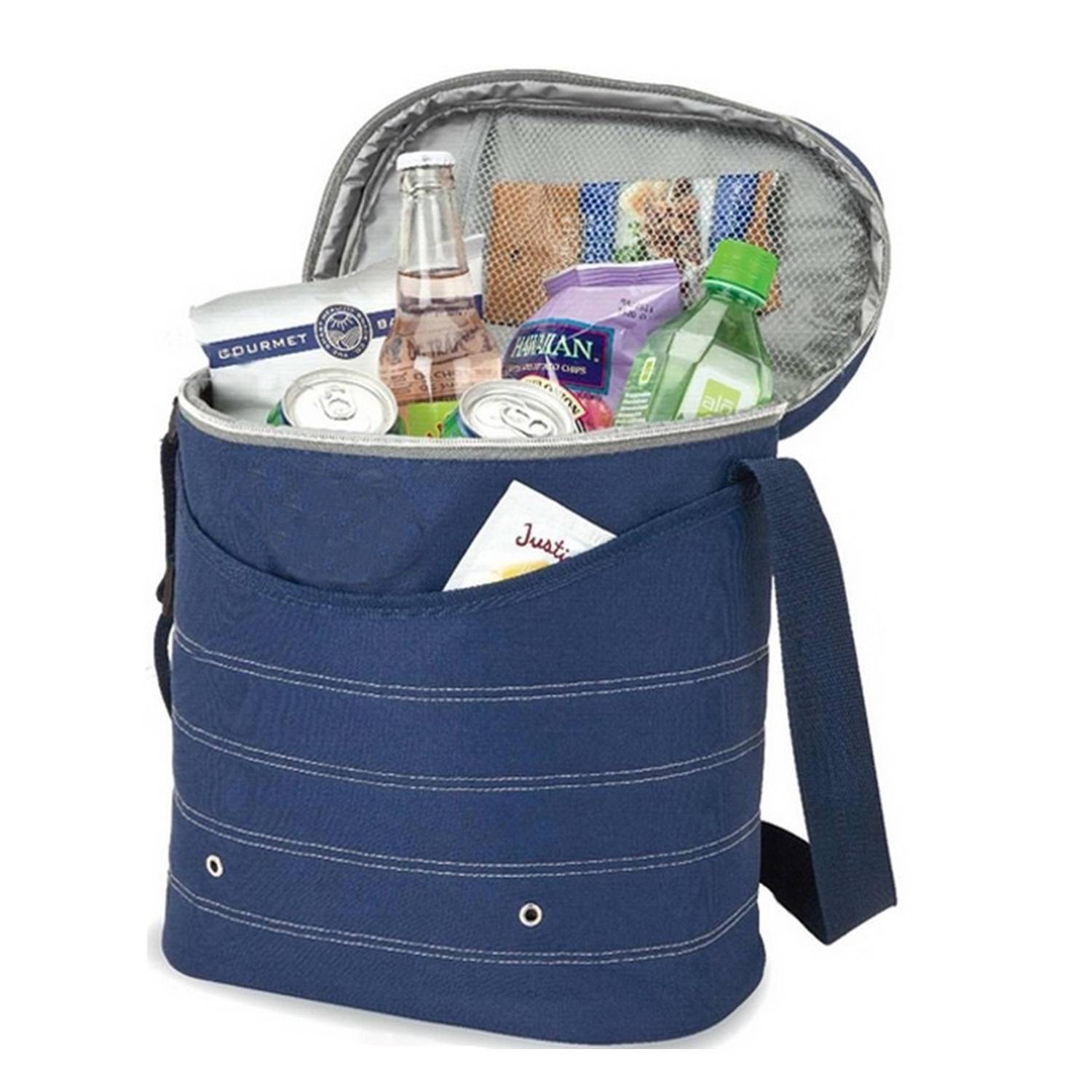 12L Oxford Insulated Cooler Crossbody Handbag 1
