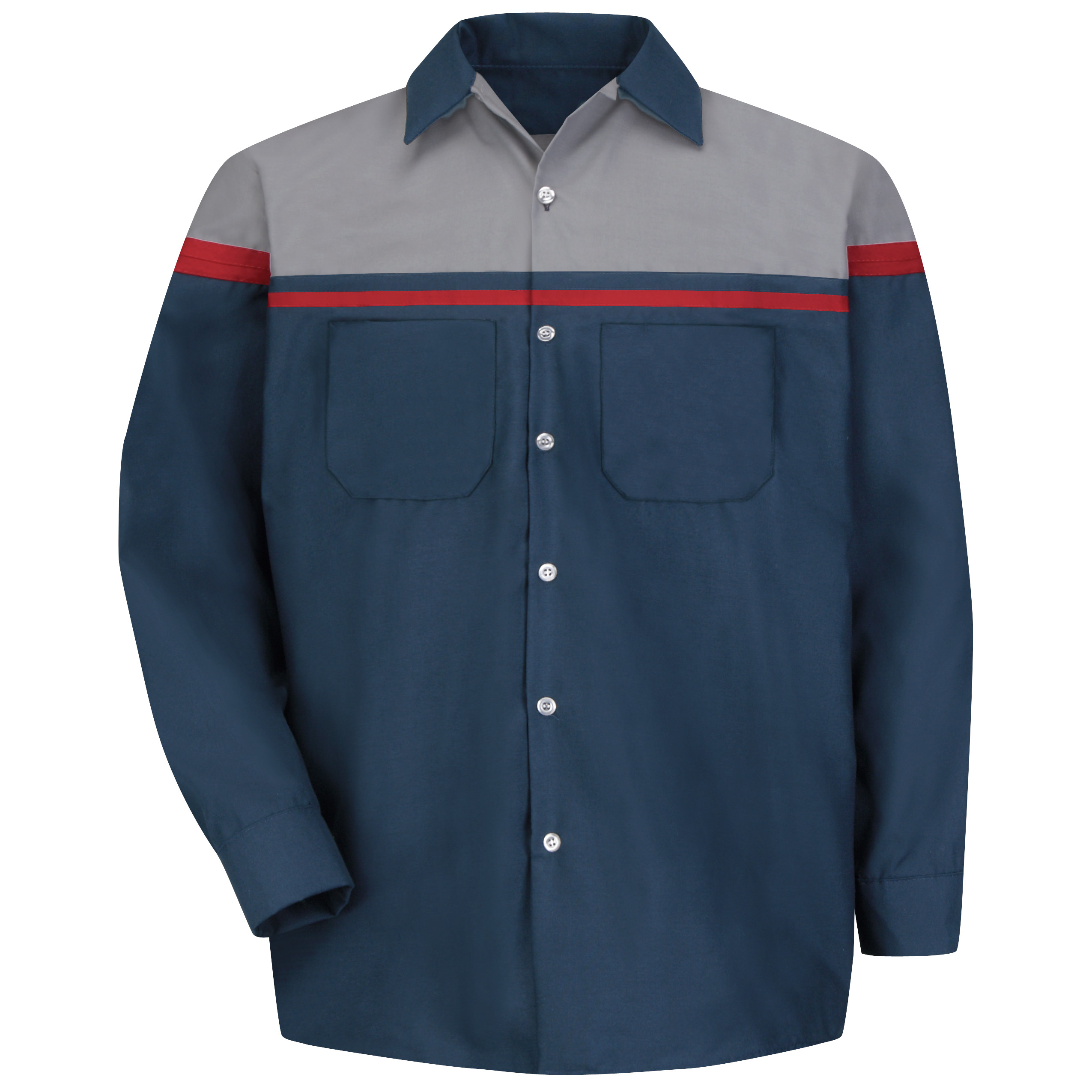Red Kap® Men's Long Sleeve Performance Tech Shirt 2
