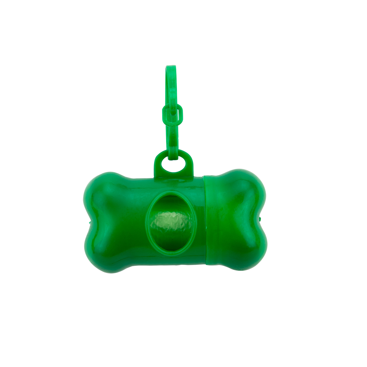 Bandoggies Bone Shaped Poop Bag Holder with Starter Bags w/ 1-color Print 3