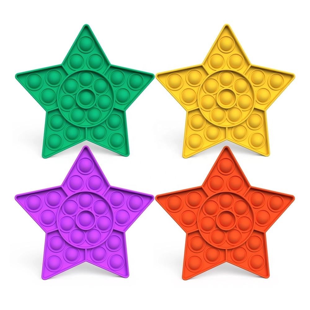 Silicone Star-Shaped Fidget Toy 2