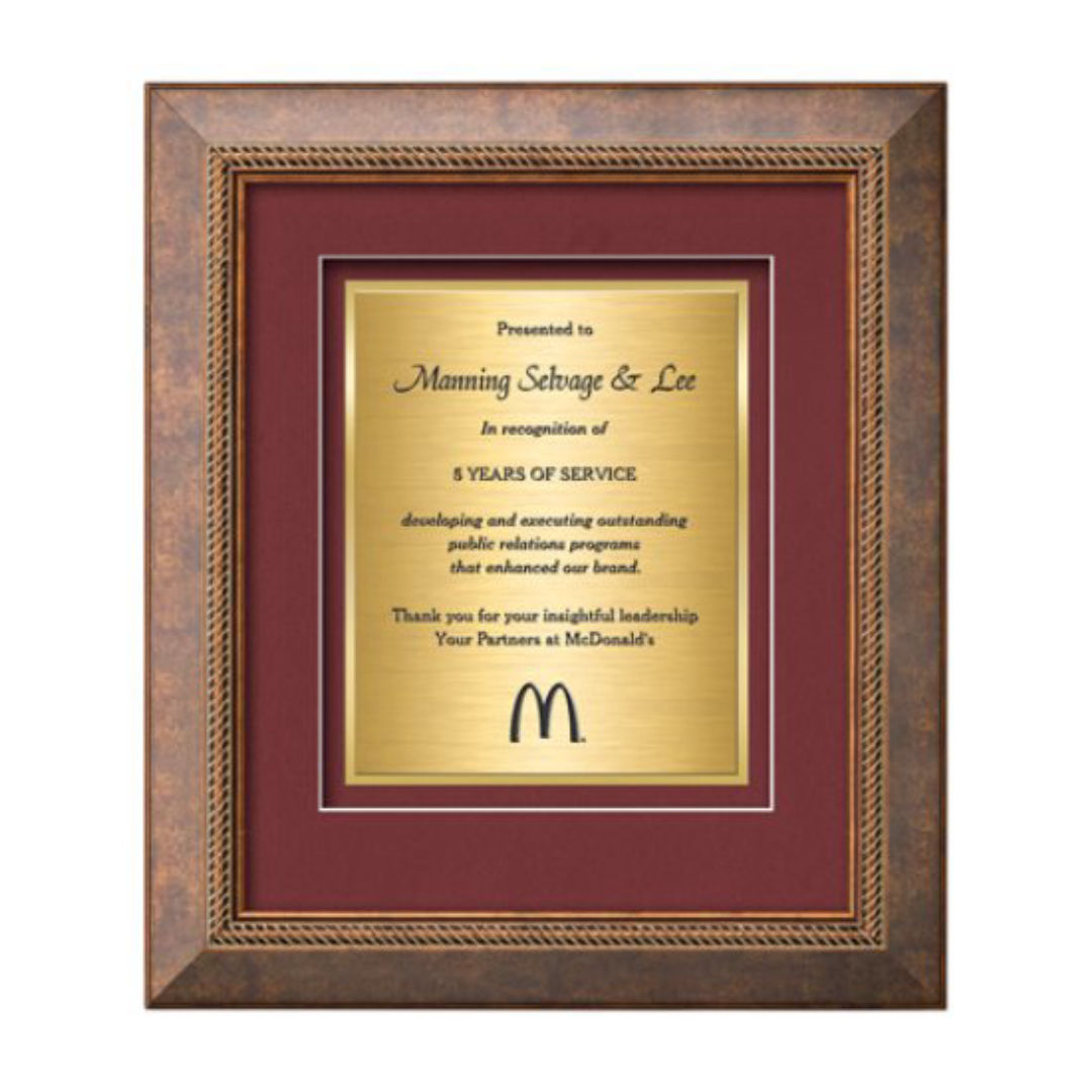 Lazio Certificate TexEtch - Bronze/Copper 5