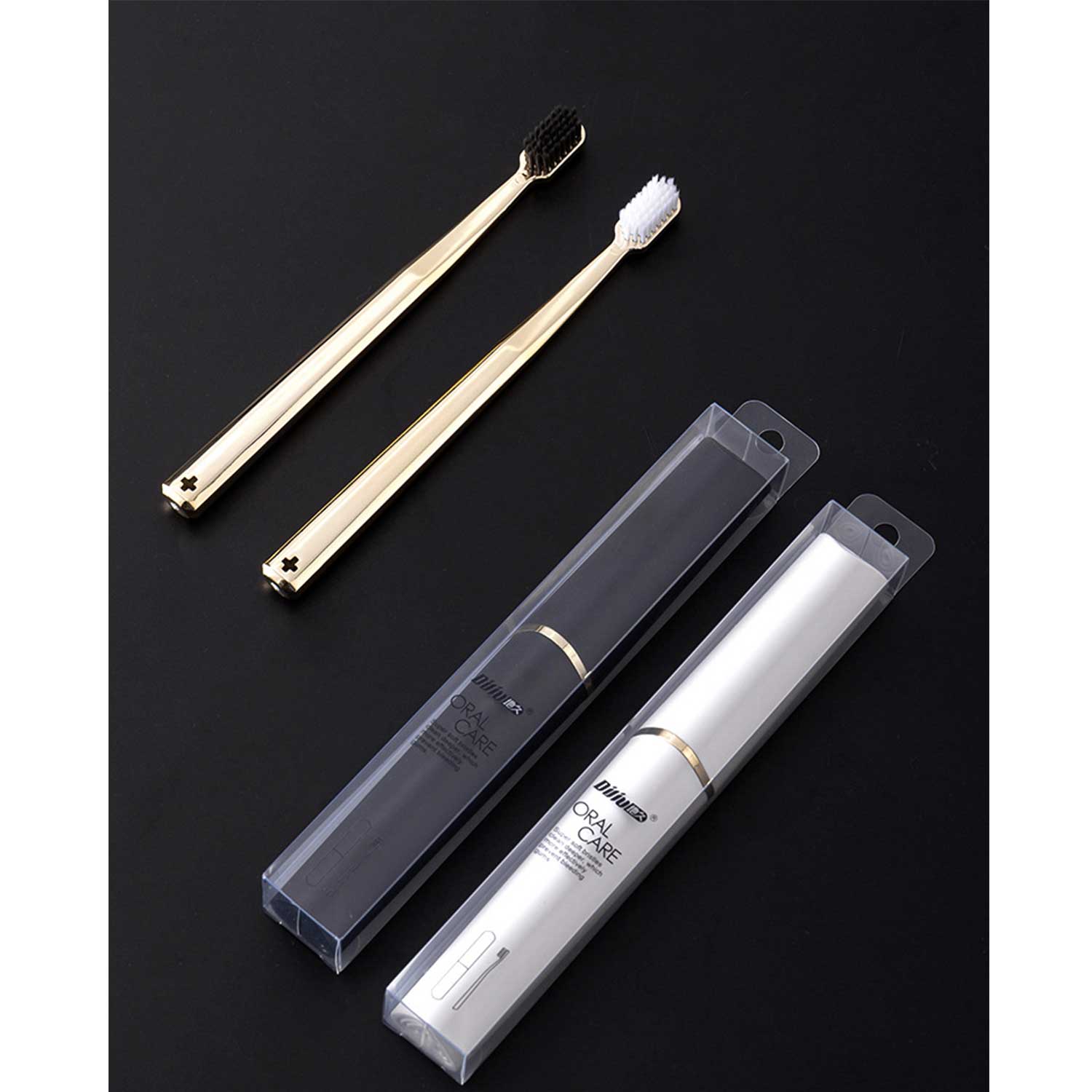 Gold-Plated Soft Toothbrush - Gentle Gum Care 7